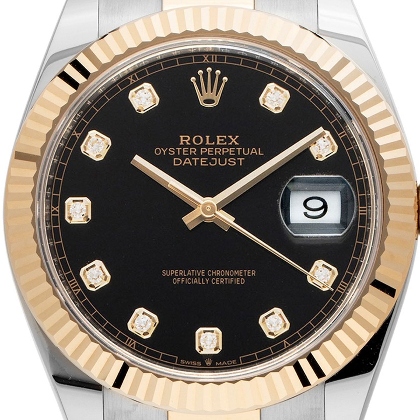 Rolex Datejust 41 126333 (2022) - Black dial 41 mm Gold/Steel case (1/6)