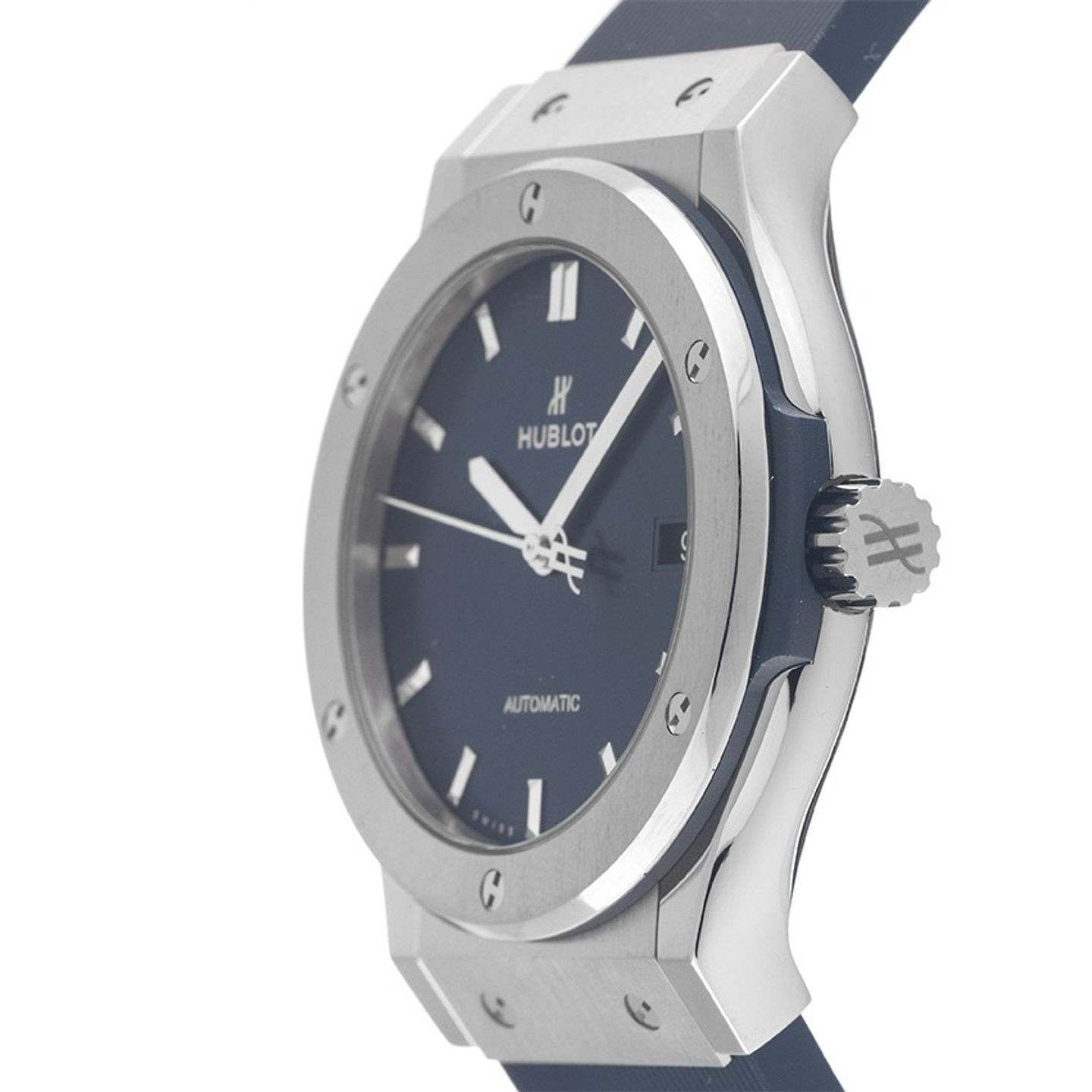 Hublot Classic Fusion Blue 542.NX.7170.RX (2025) - Blauw wijzerplaat 42mm Titanium (4/7)
