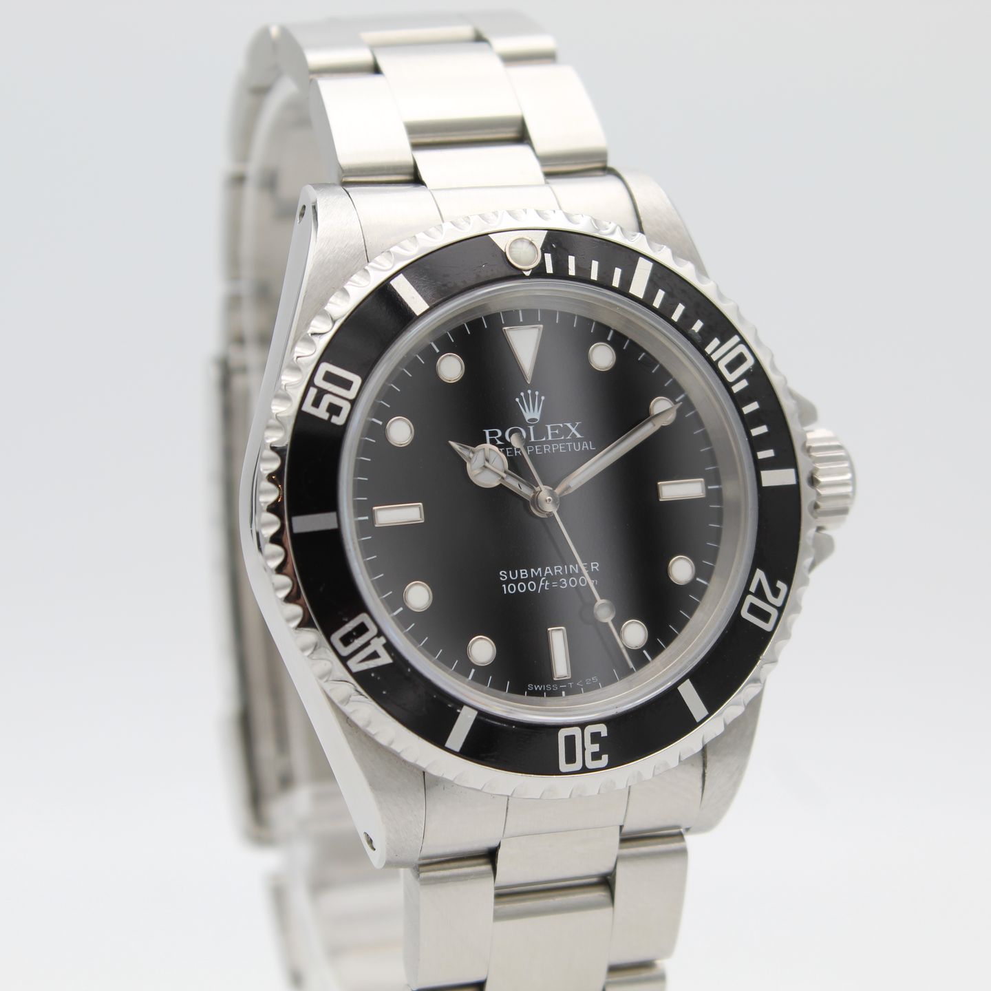 Rolex Submariner No Date 14060 (1995) - Black dial 40 mm Steel case (2/8)