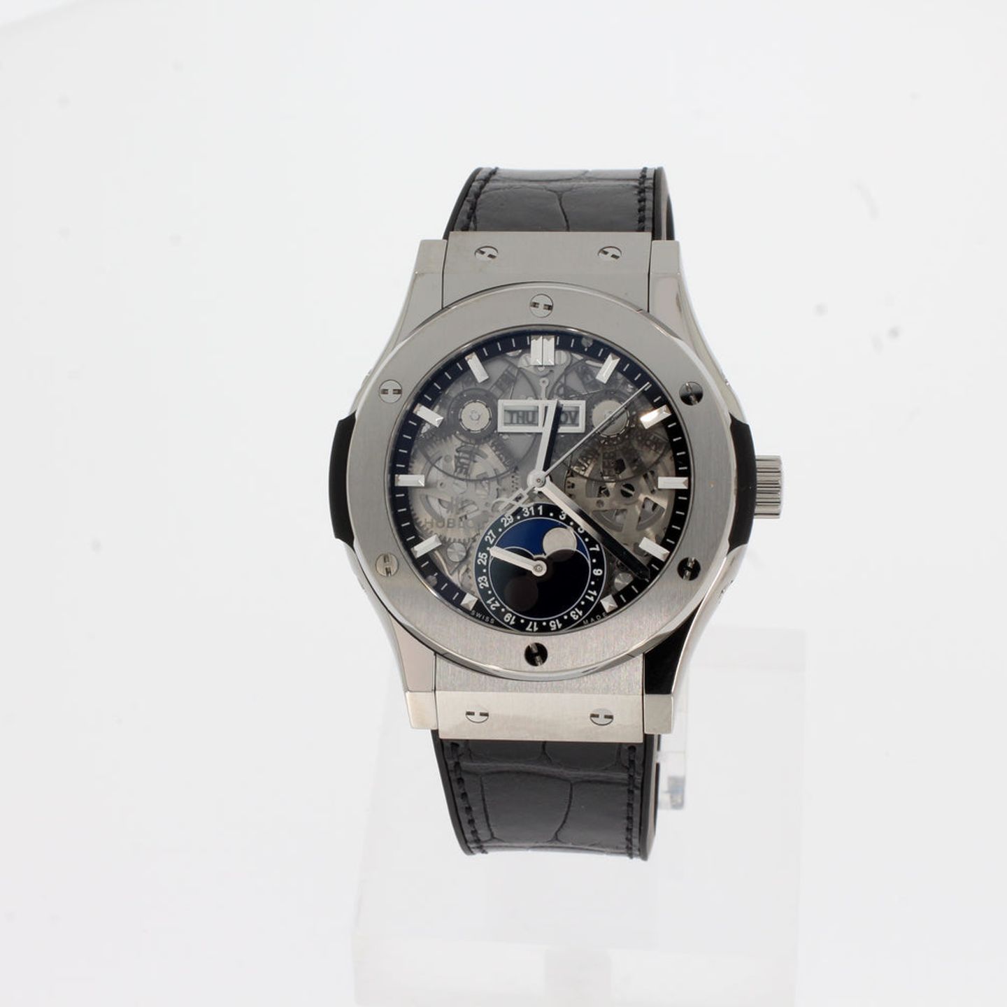 Hublot Classic Fusion Aerofusion 547.NX.0170.LR (2024) - Transparent dial 42 mm Titanium case (1/4)