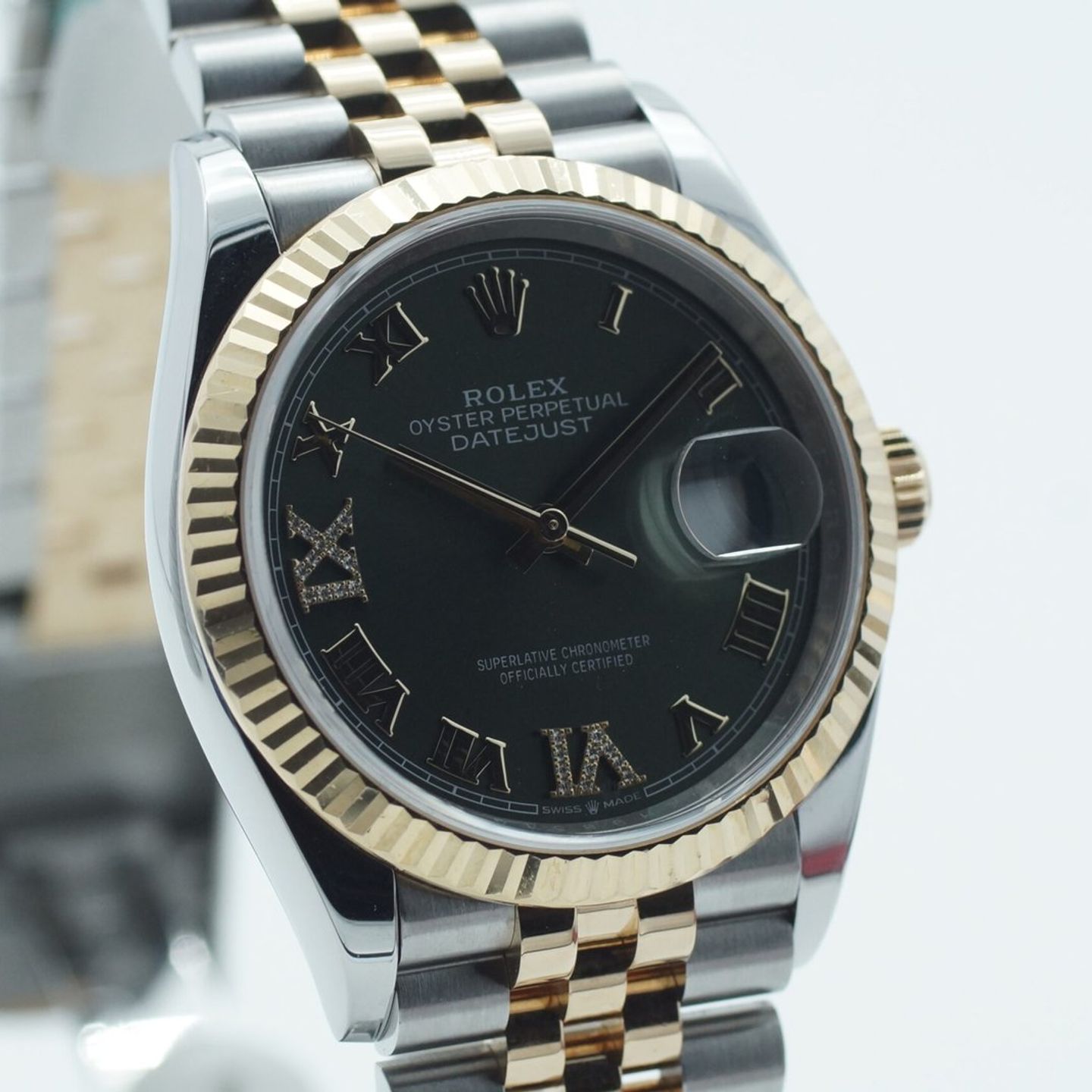 Rolex Datejust 36 126233 (2019) - 36 mm Gold/Steel case (4/8)