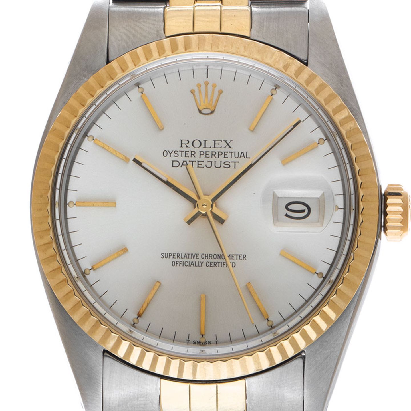 Rolex Datejust 36 16013 (1979) - 36 mm Gold/Steel case (1/8)