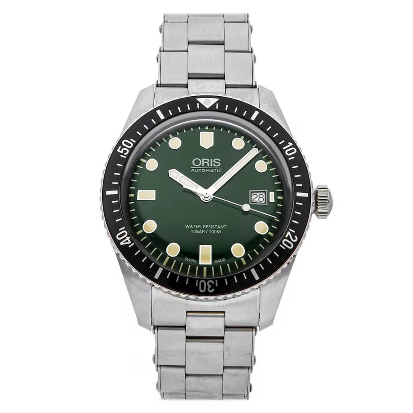 Oris Divers Sixty Five 01 733 7720 4057-07 8 21 18 (2024) - Green dial 42 mm Steel case (3/3)