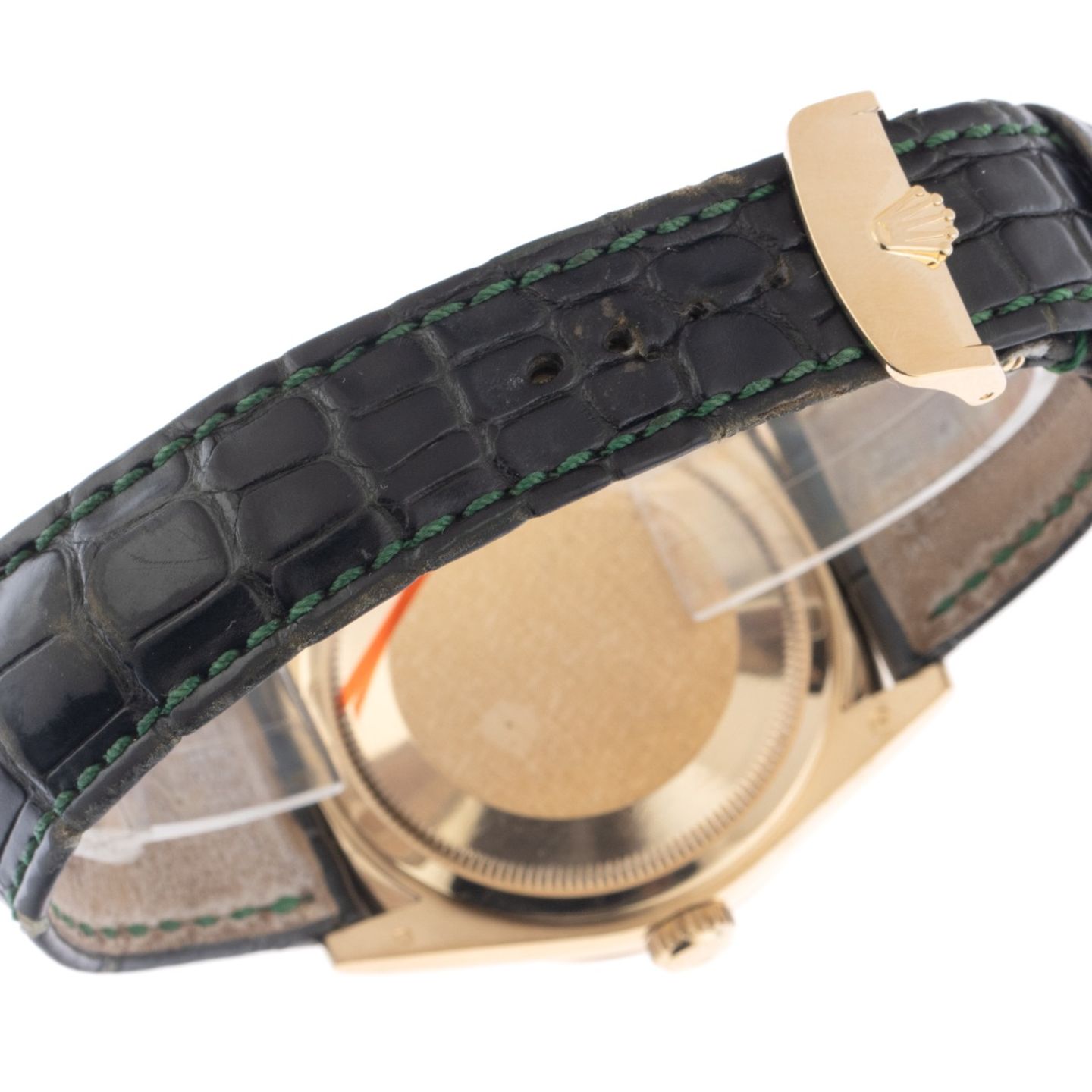 Rolex Day-Date 36 118138 (2017) - Green dial 36 mm Yellow Gold case (7/8)