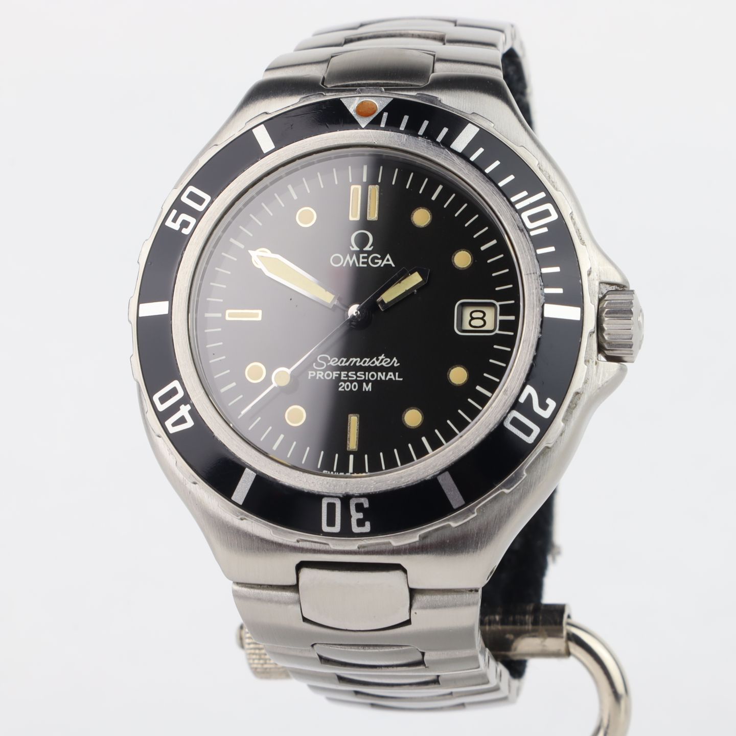 Omega Seamaster 396.1052 (1990) - Black dial 36 mm Steel case (1/8)