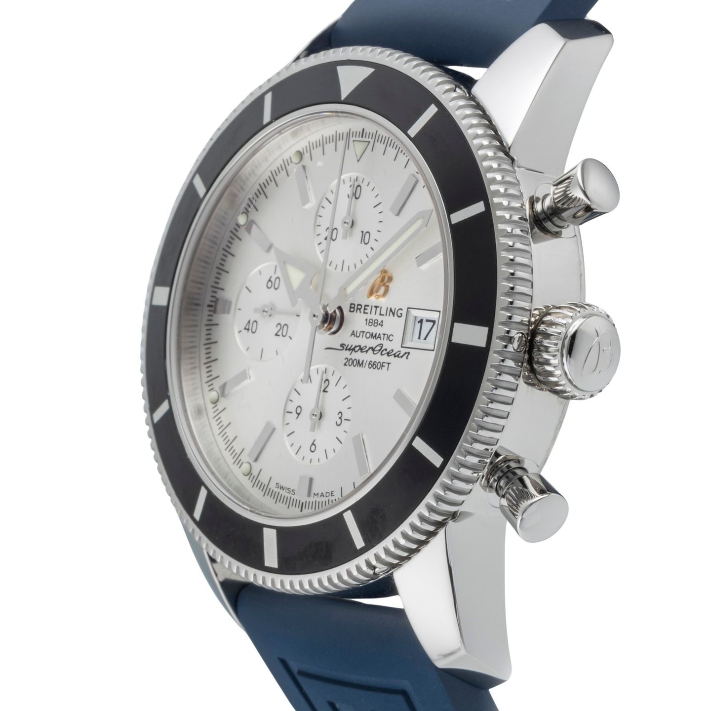 Breitling Superocean Heritage Chronograph A1332024/G698 (Onbekend (willekeurig serienummer)) - Zilver wijzerplaat 46mm Staal (6/8)