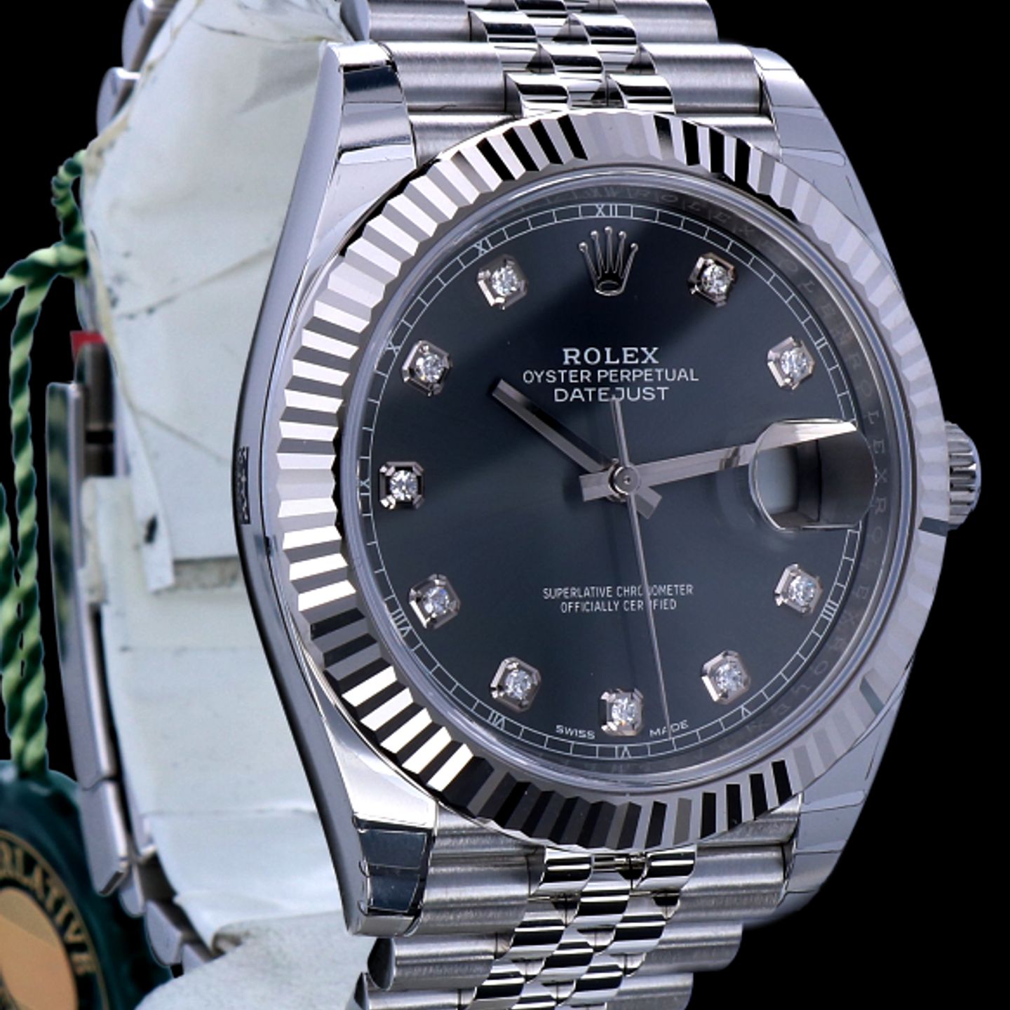 Rolex Datejust 41 126334 (2023) - Grijs wijzerplaat 41mm Staal (7/8)