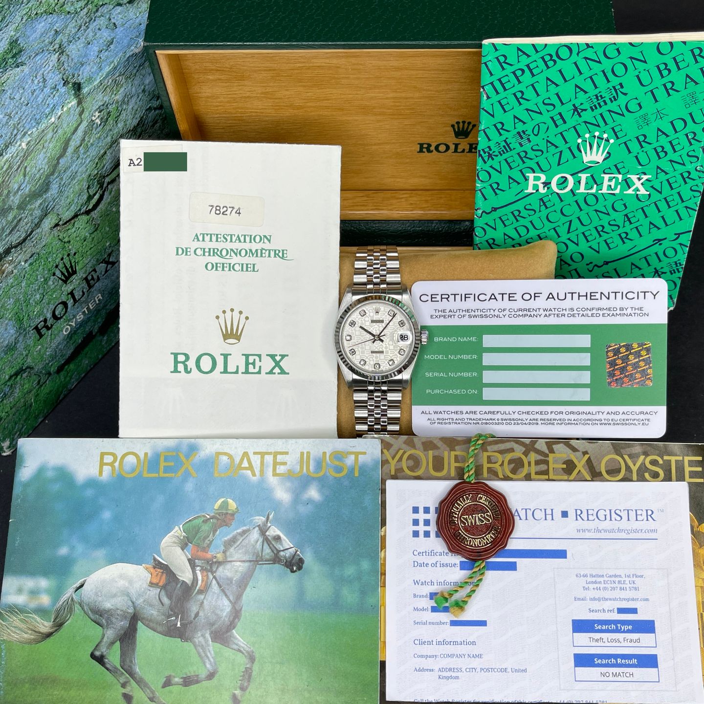 Rolex Datejust 31 78274 (1999) - 31mm Staal (2/8)