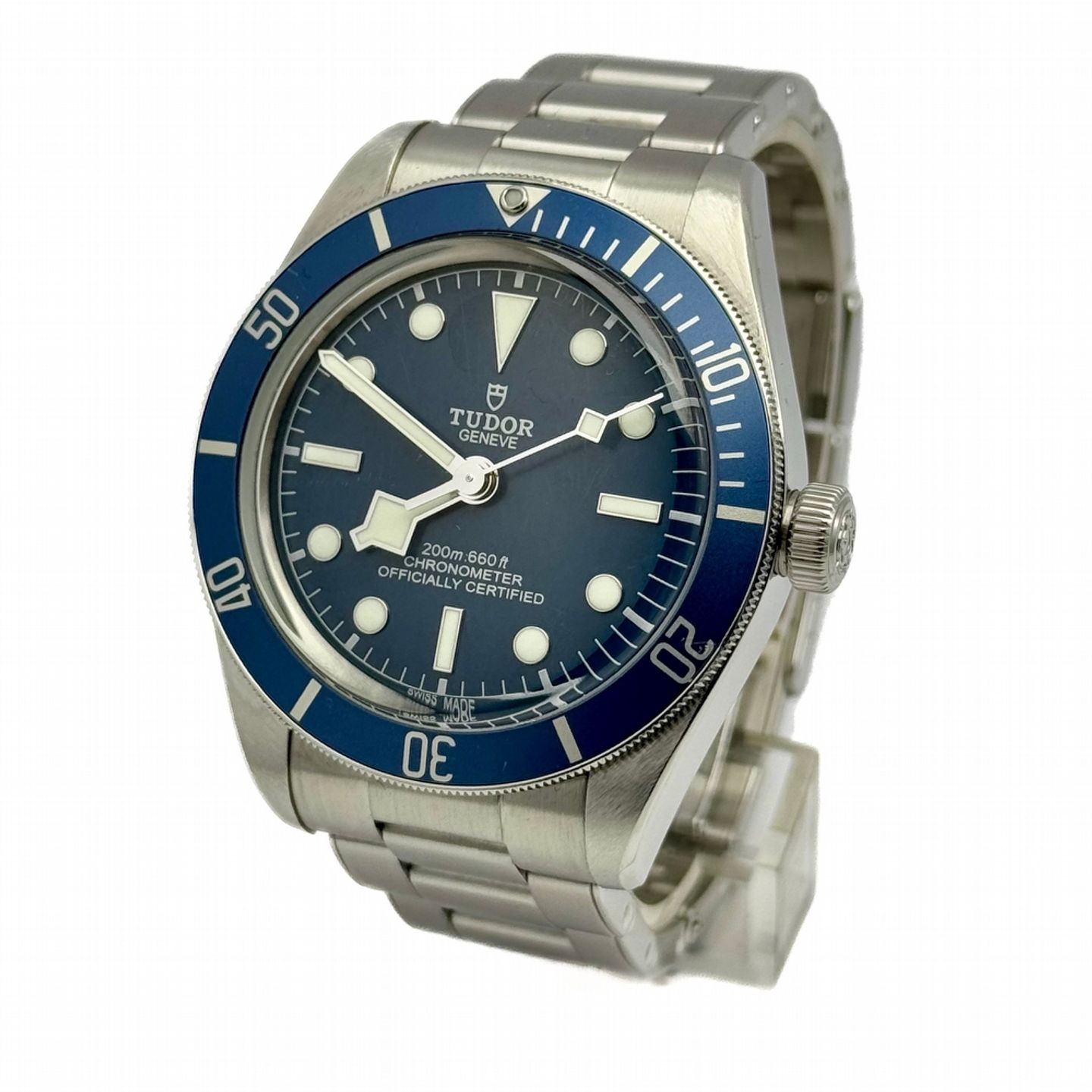 Tudor Black Bay Fifty-Eight 79030B (2020) - Blauw wijzerplaat 39mm Staal (1/10)