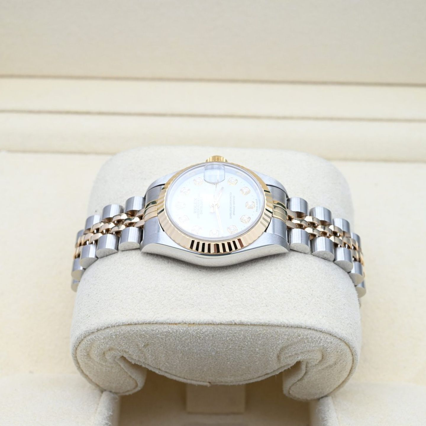 Rolex Lady-Datejust 69173 (1995) - 26mm Goud/Staal (3/7)