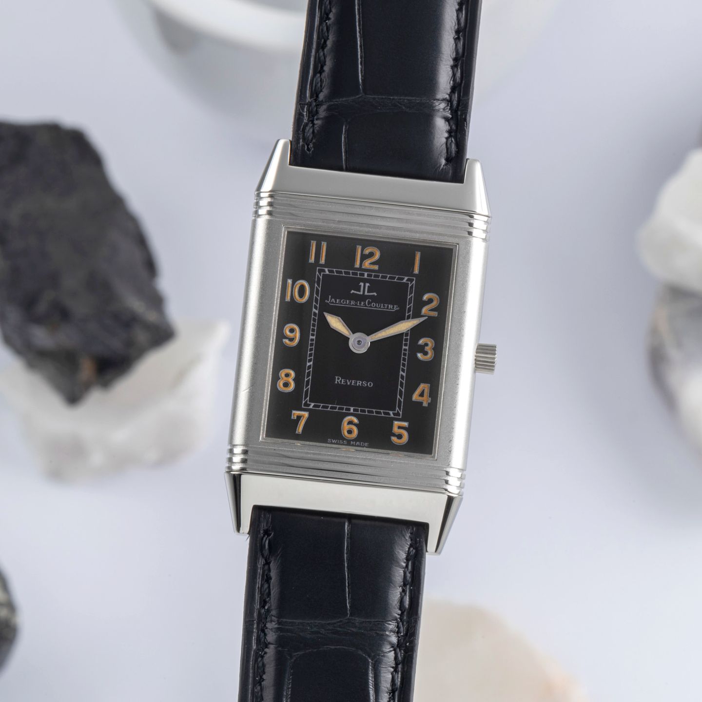 Jaeger-LeCoultre Reverso 251.8.86 (1995) - Grey dial 23 mm Steel case (3/8)