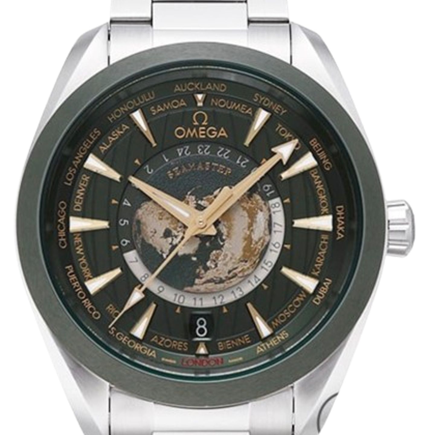 Omega Seamaster Aqua Terra 220.30.43.22.10.001 (2025) - Green dial 43 mm Steel case (1/1)