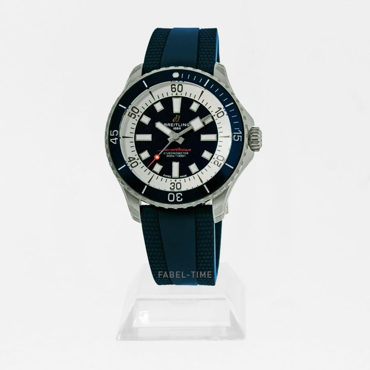 Breitling Superocean 42 A17375E71C1S1 (2025) - Blauw wijzerplaat 42mm Staal (1/1)