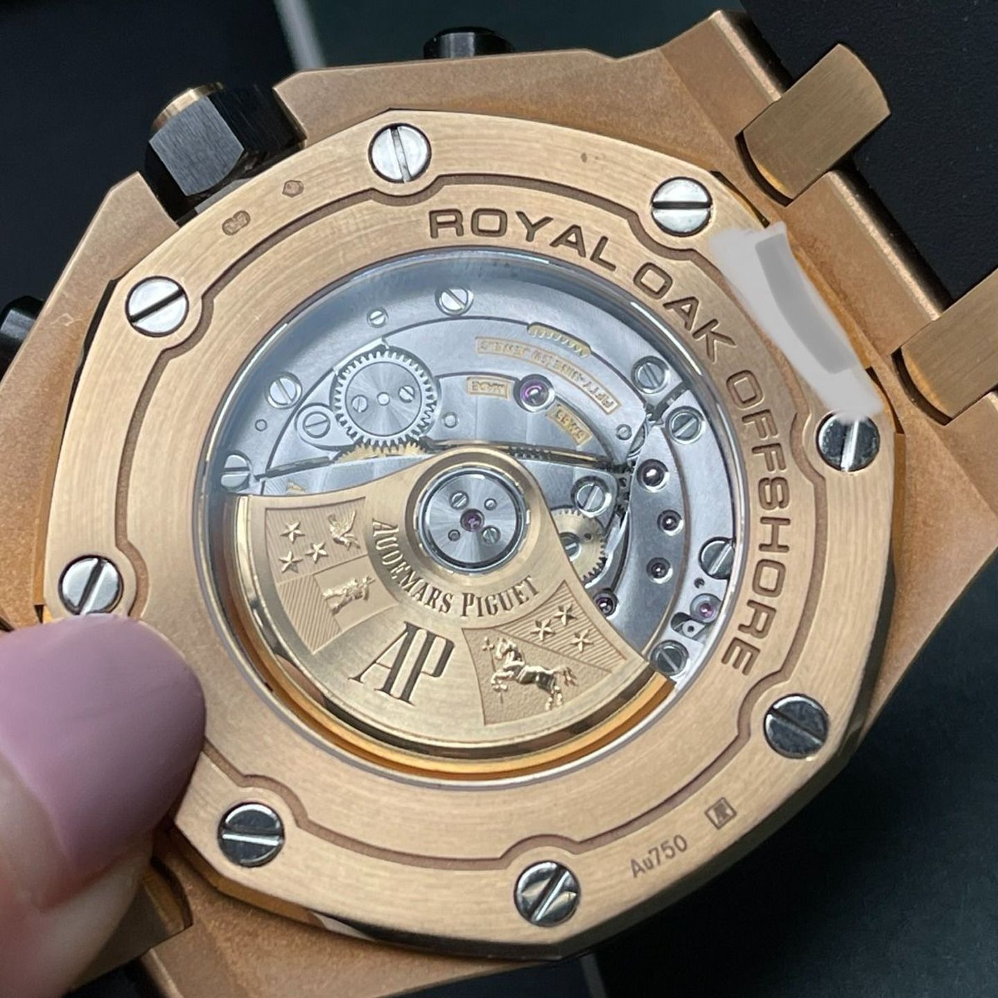 Audemars Piguet Royal Oak Offshore 26470OR.OO.A002CR.01 (2023) - Goud wijzerplaat 42mm Roségoud (8/8)