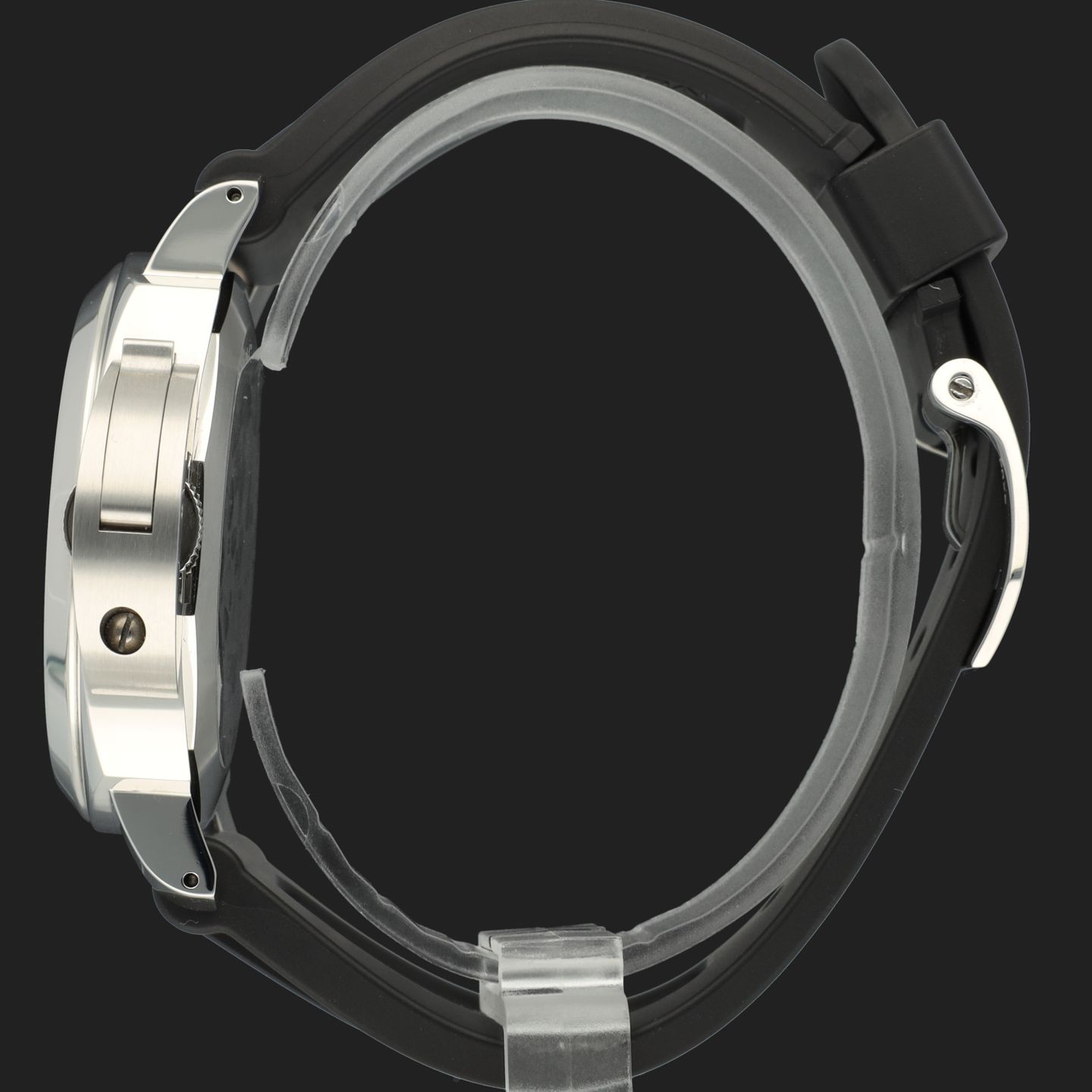 Panerai Luminor Base Logo PAM00774 (2019) - Zwart wijzerplaat 44mm Staal (7/8)