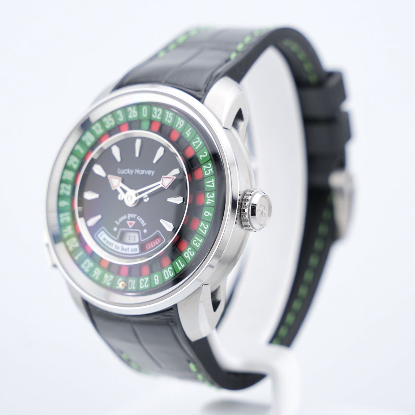 Lucky harvey Unknown Roulette (2025) - Black dial 43 mm Steel case (2/8)