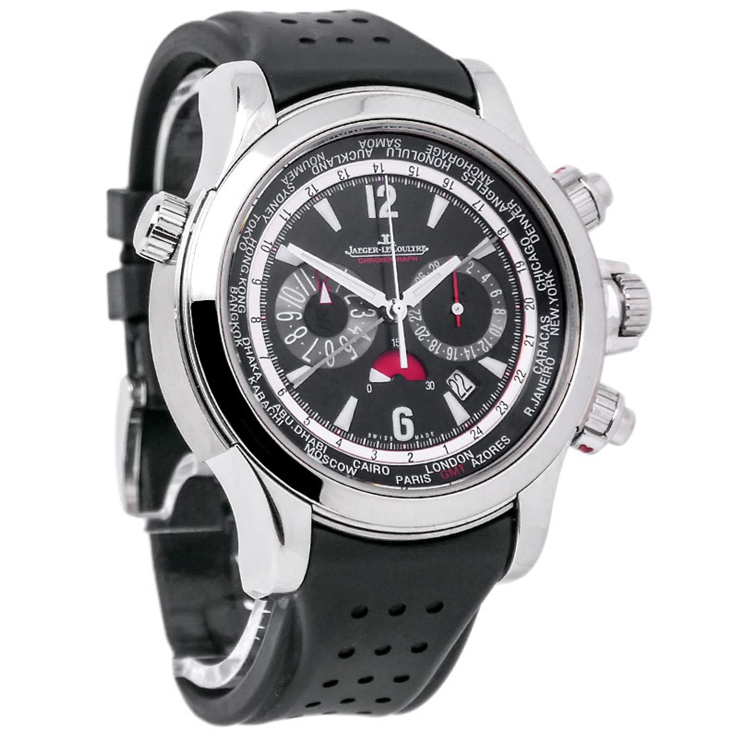 Jaeger-LeCoultre Master Compressor Extreme Q1768470 (Unknown (random serial)) - Black dial 46 mm Steel case (3/6)