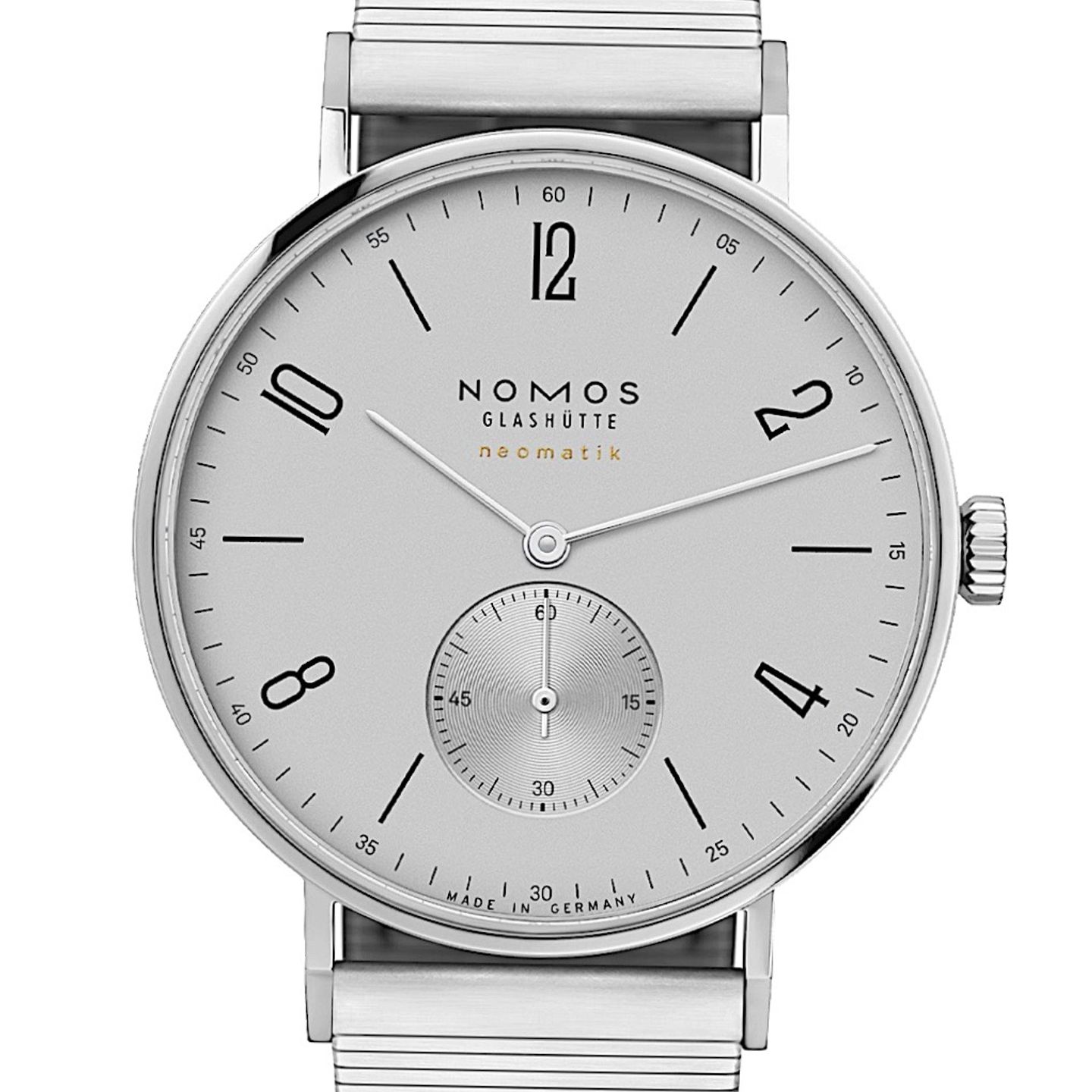 NOMOS Tangente Neomatik 144 (2022) - Grey dial 39 mm Steel case (1/1)
