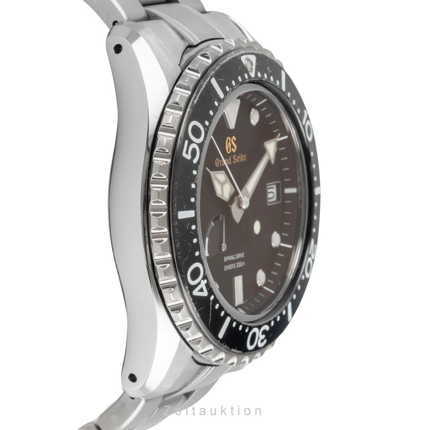 Grand Seiko Sport Collection SBGA231 (Unknown (random serial)) - Black dial 45 mm Titanium case (6/8)