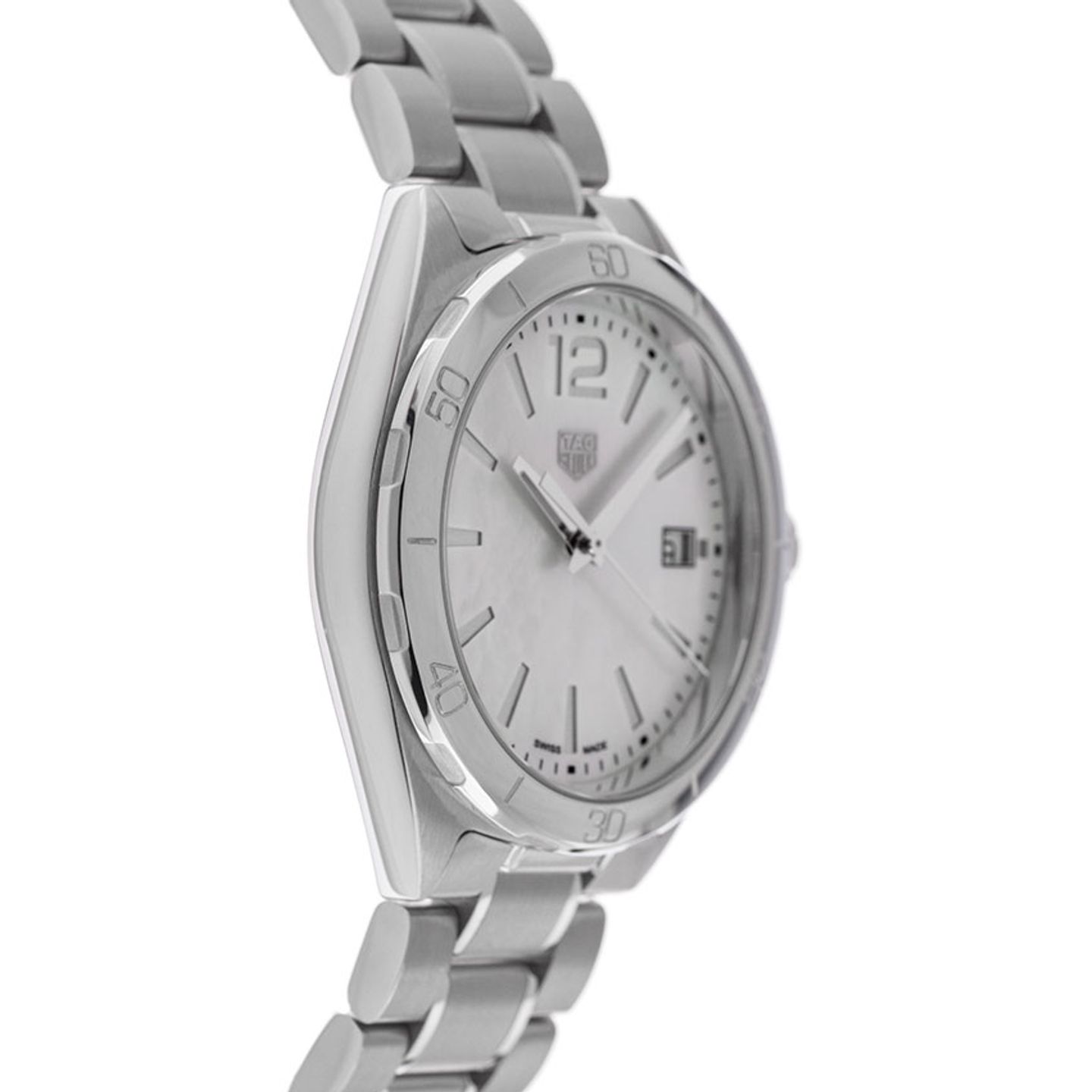 TAG Heuer Formula 1 Lady WBJ1318.BA0666 (2025) - White dial 35 mm Steel case (5/7)