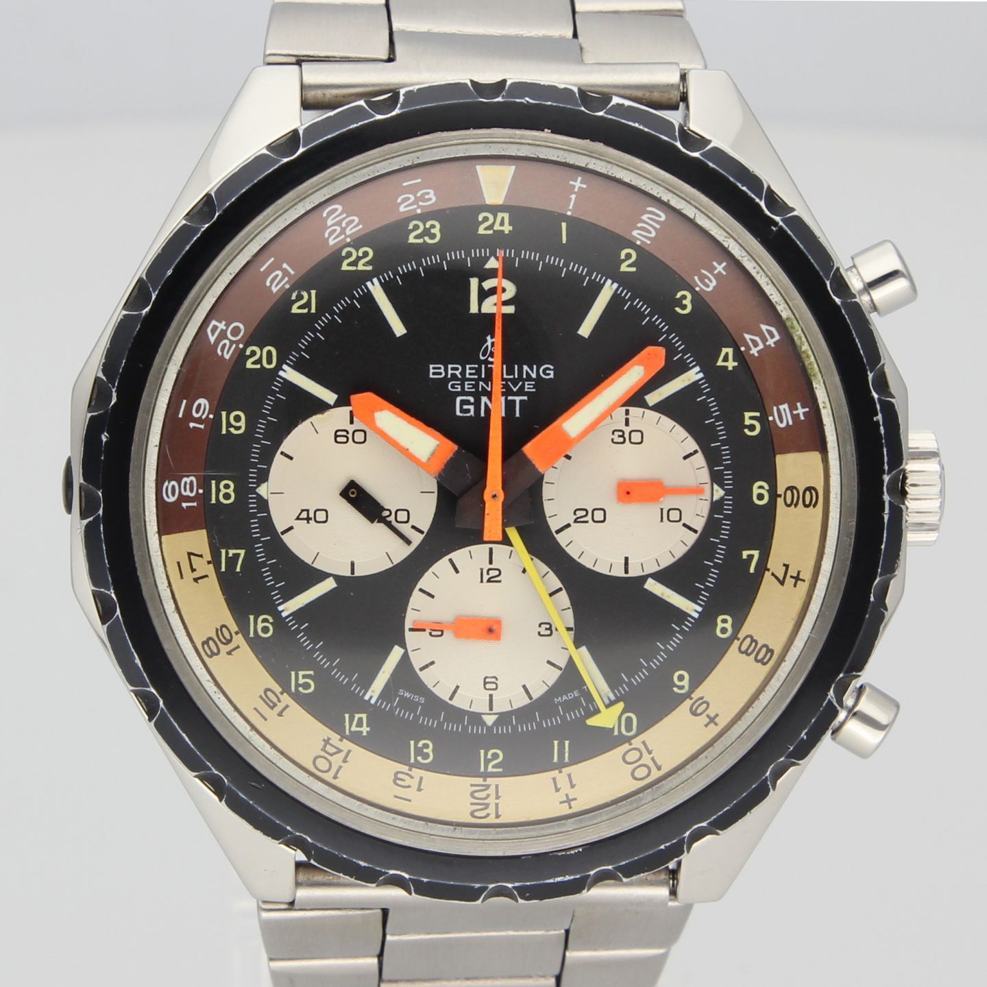 Breitling Chrono-Matic 11525/67 (1968) - Multi-colour dial 48 mm Steel case (1/8)