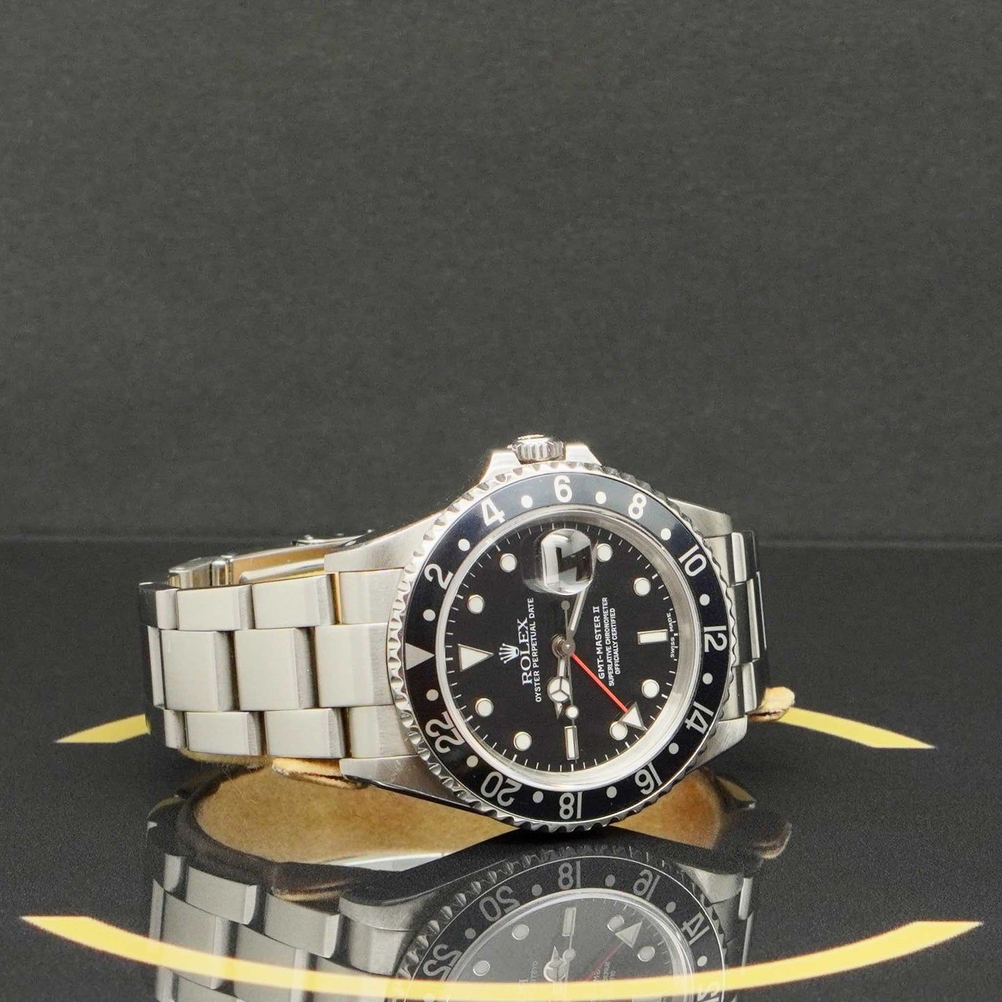 Rolex GMT-Master II 16710 (2001) - Zwart wijzerplaat 40mm Staal (5/7)