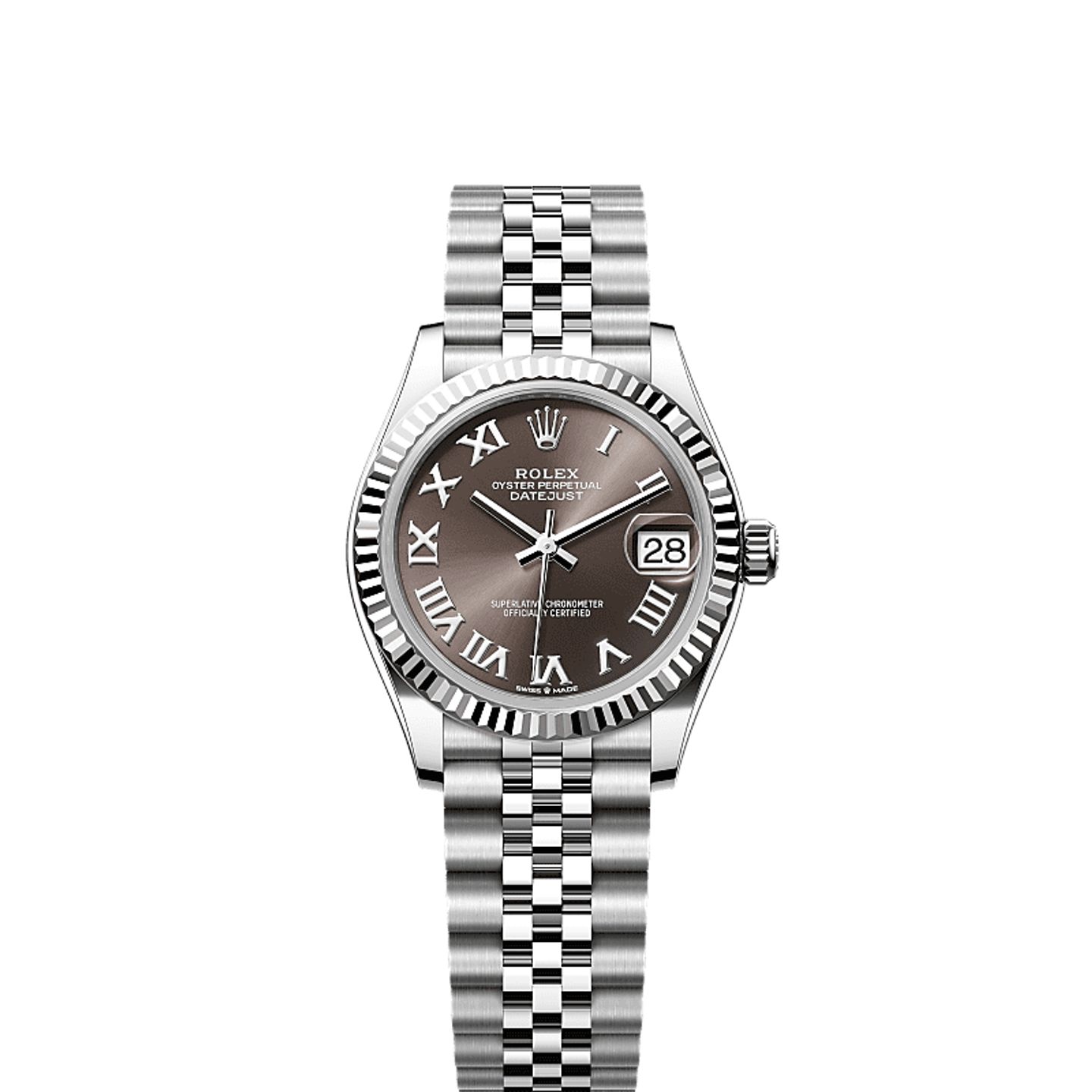 Rolex Datejust 31 278274 (2025) - Grijs wijzerplaat 31mm Staal (1/1)