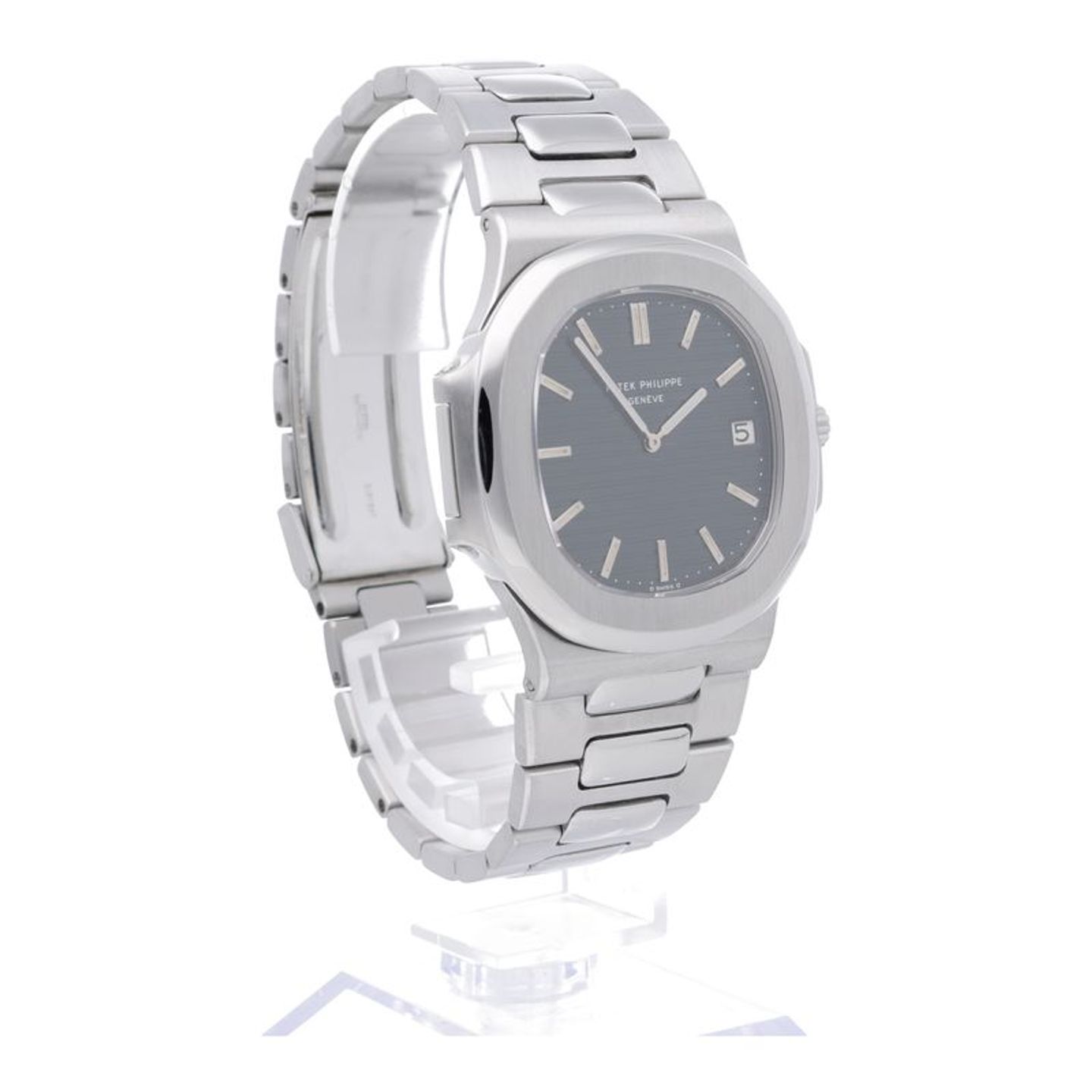 Patek Philippe Nautilus 3700/1 (1978) - Black dial 43 mm Unknown case (7/7)