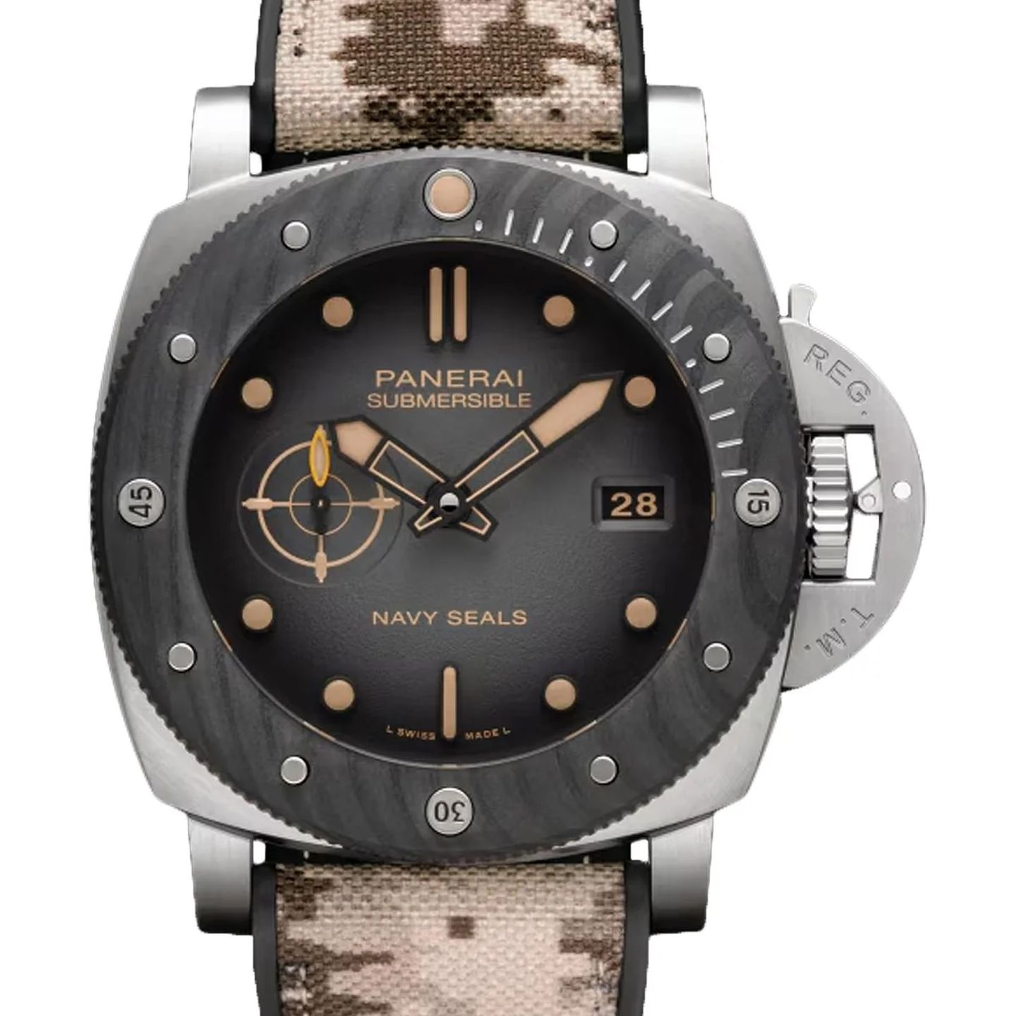 Panerai Submersible PAM01669 (2026) - Black dial 47 mm Titanium case (1/1)