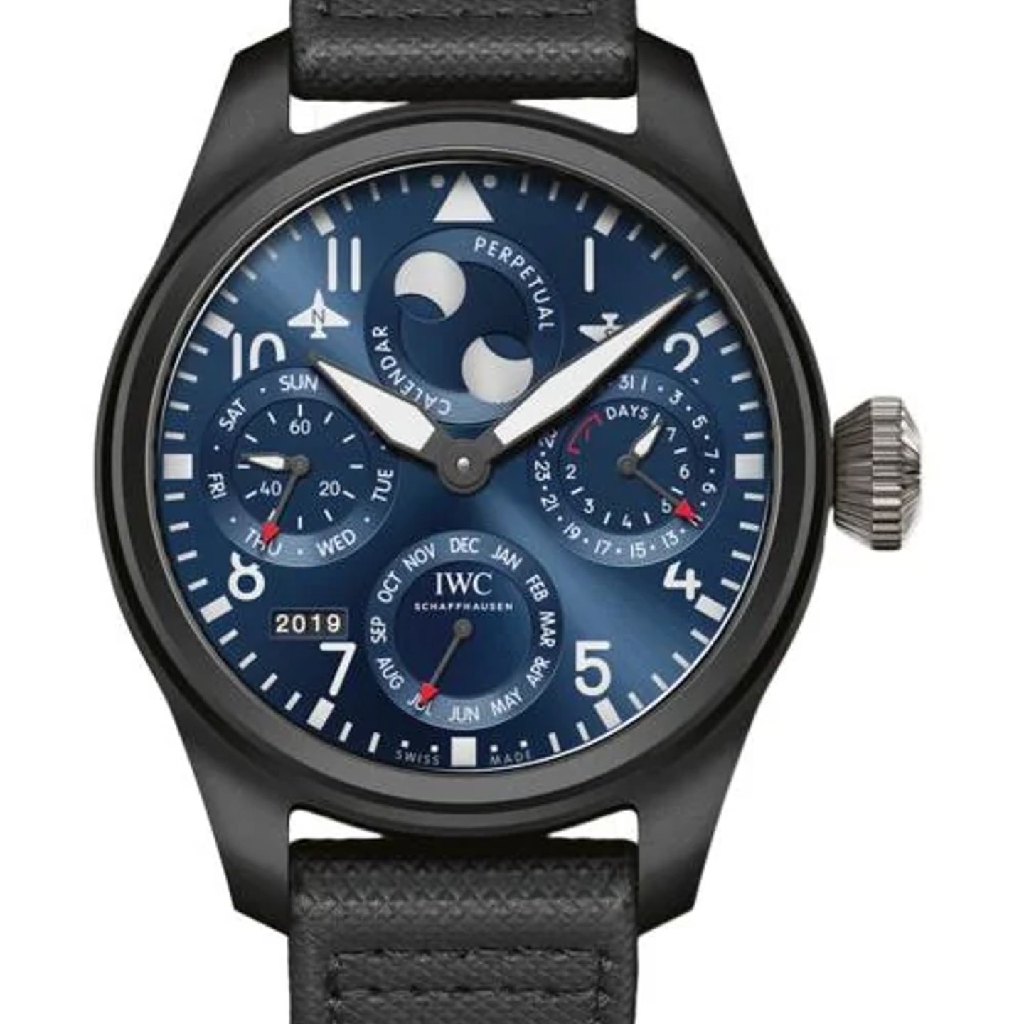 IWC Big Pilot Top Gun IW503001 (2026) - Blauw wijzerplaat 47mm Keramiek (1/1)