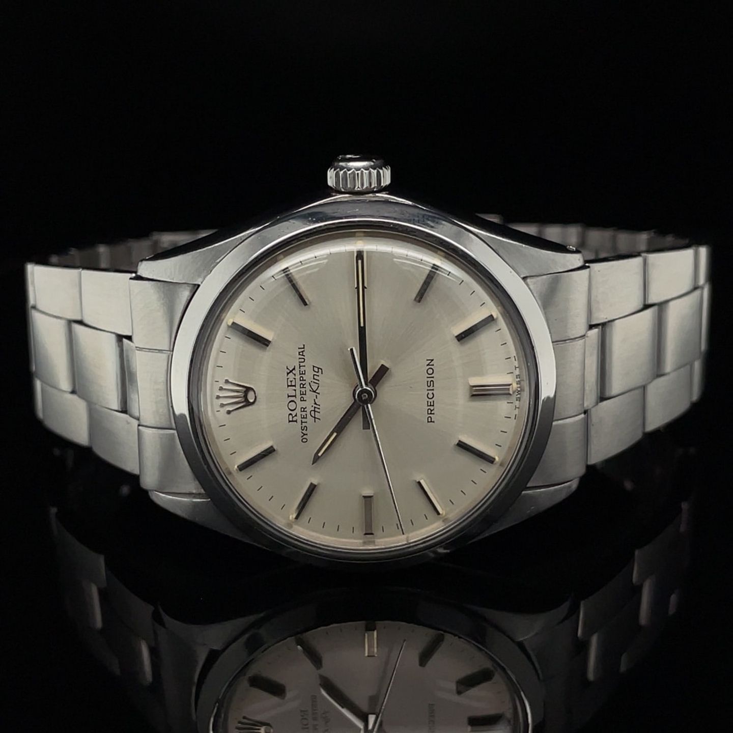 Rolex Air-King 5500 (1970) - 34 mm Steel case (1/8)