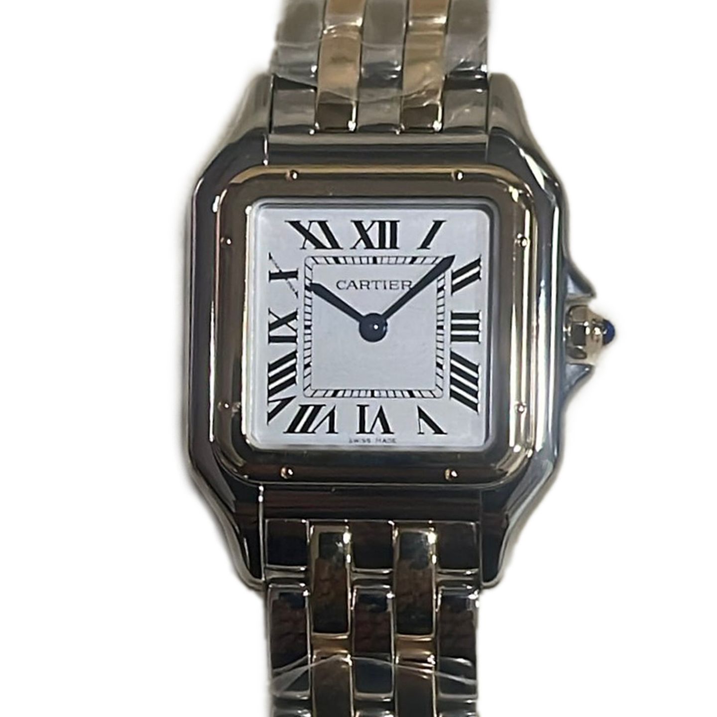 Cartier Panthère W2PN0007 (2024) - Wit wijzerplaat 37mm Goud/Staal (1/1)