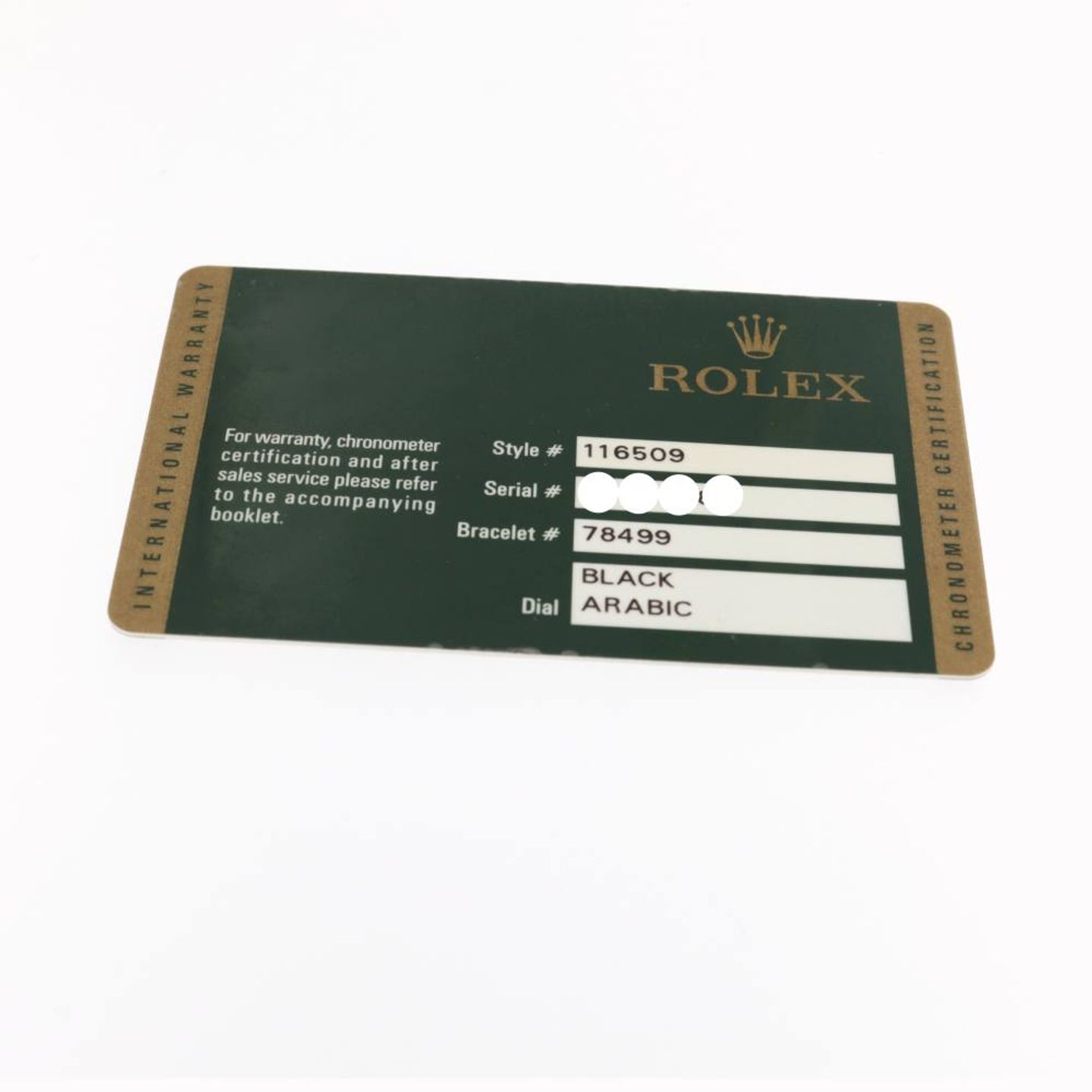 Rolex Daytona 116509 (2007) - 40 mm White Gold case (5/6)