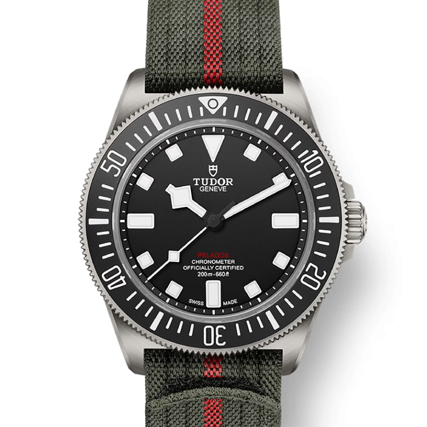 Tudor Pelagos 25717N-0001 (2023) - Zwart wijzerplaat 42mm Titanium (1/8)