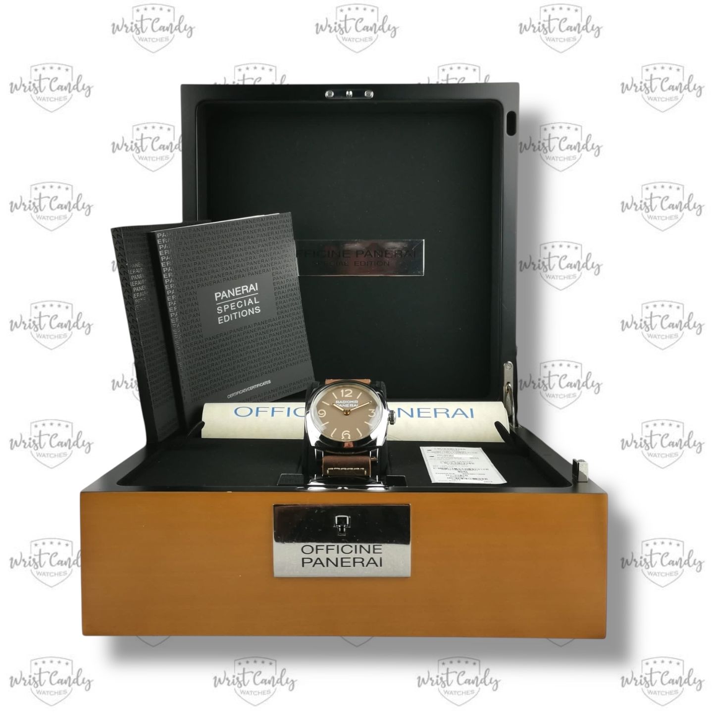 Panerai Special Editions PAM00662 (2016) - Brown dial 47 mm Steel case (8/8)