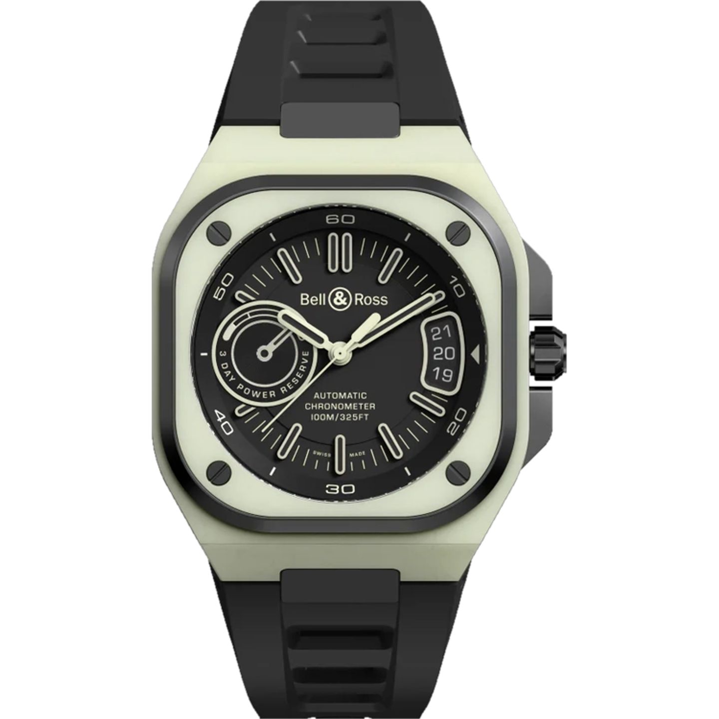 Bell & Ross Unknown BRX5R-LUM-TC/SRB (2026) - Black dial 42 mm Titanium case (1/1)