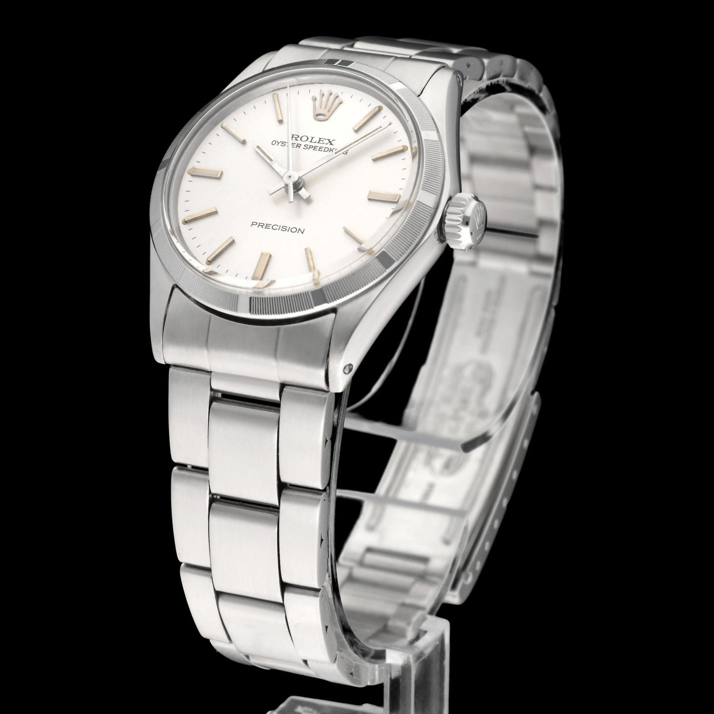 Rolex Oyster 6431 (1975) - Silver dial 32 mm Steel case (4/7)
