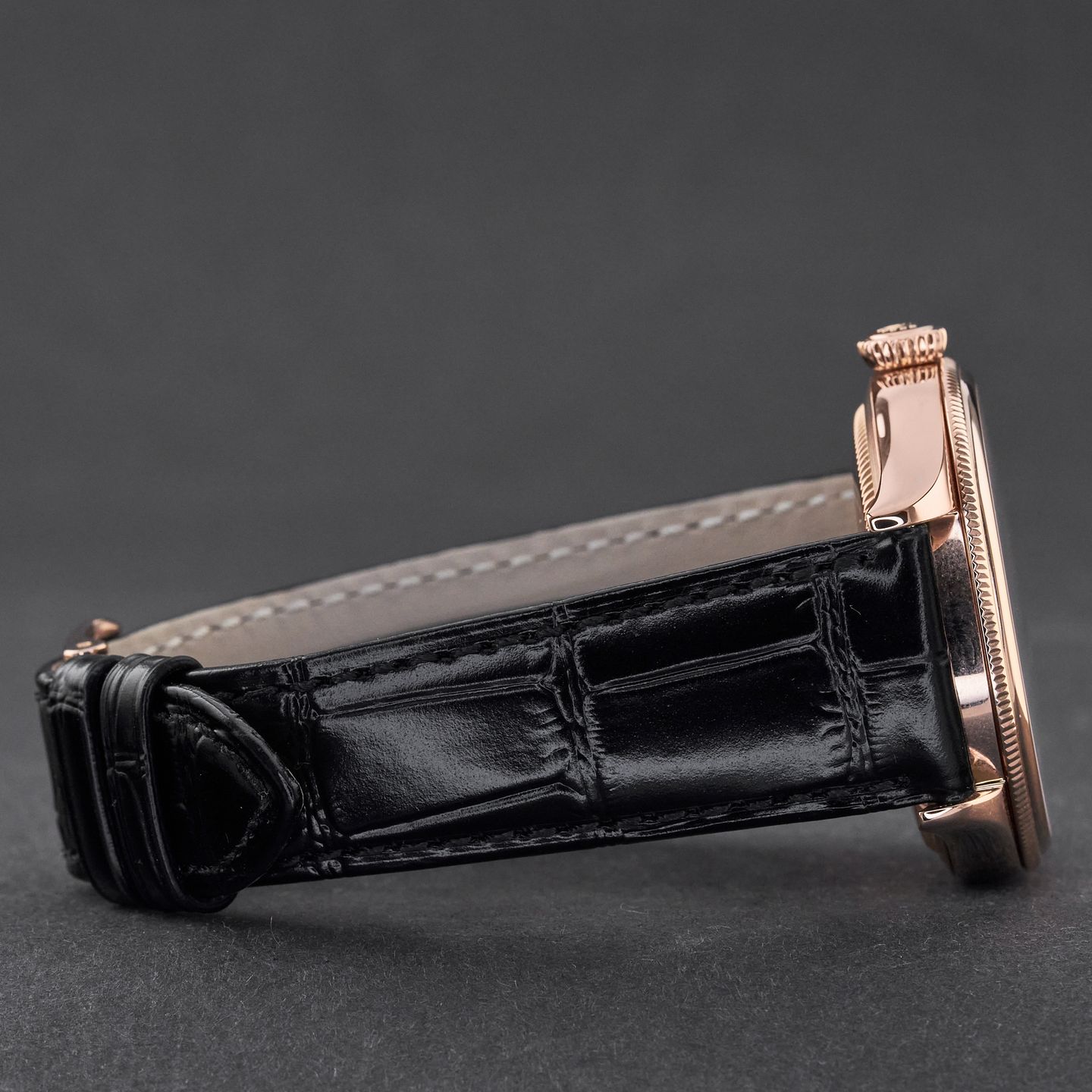 Rolex Cellini Time 50505 (2015) - Silver dial 39 mm Rose Gold case (6/8)