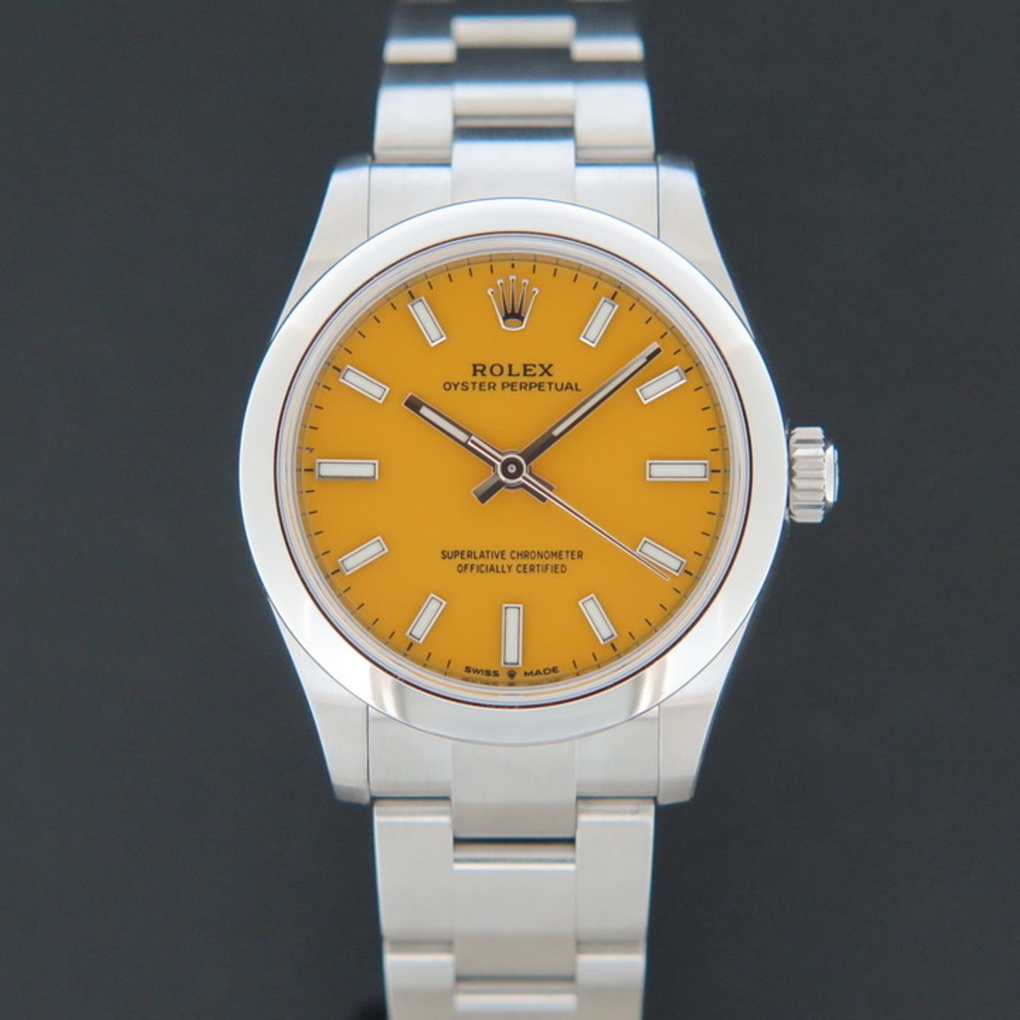 Rolex Oyster Perpetual 277200 (2021) - Multi-colour dial 31 mm Steel case (3/4)