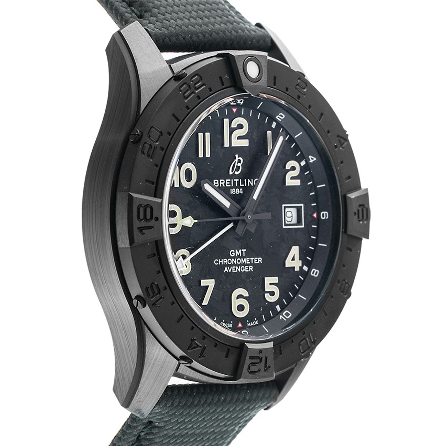 Breitling Avenger S32320101B1X1 (2025) - Black dial 44 mm Ceramic case (5/7)