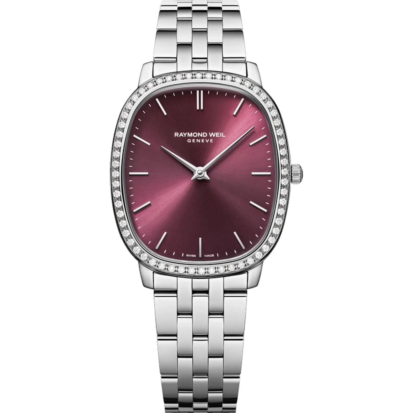 Raymond Weil Toccata 5280-STS-45001 (2026) - Rood wijzerplaat 31mm Staal (1/1)