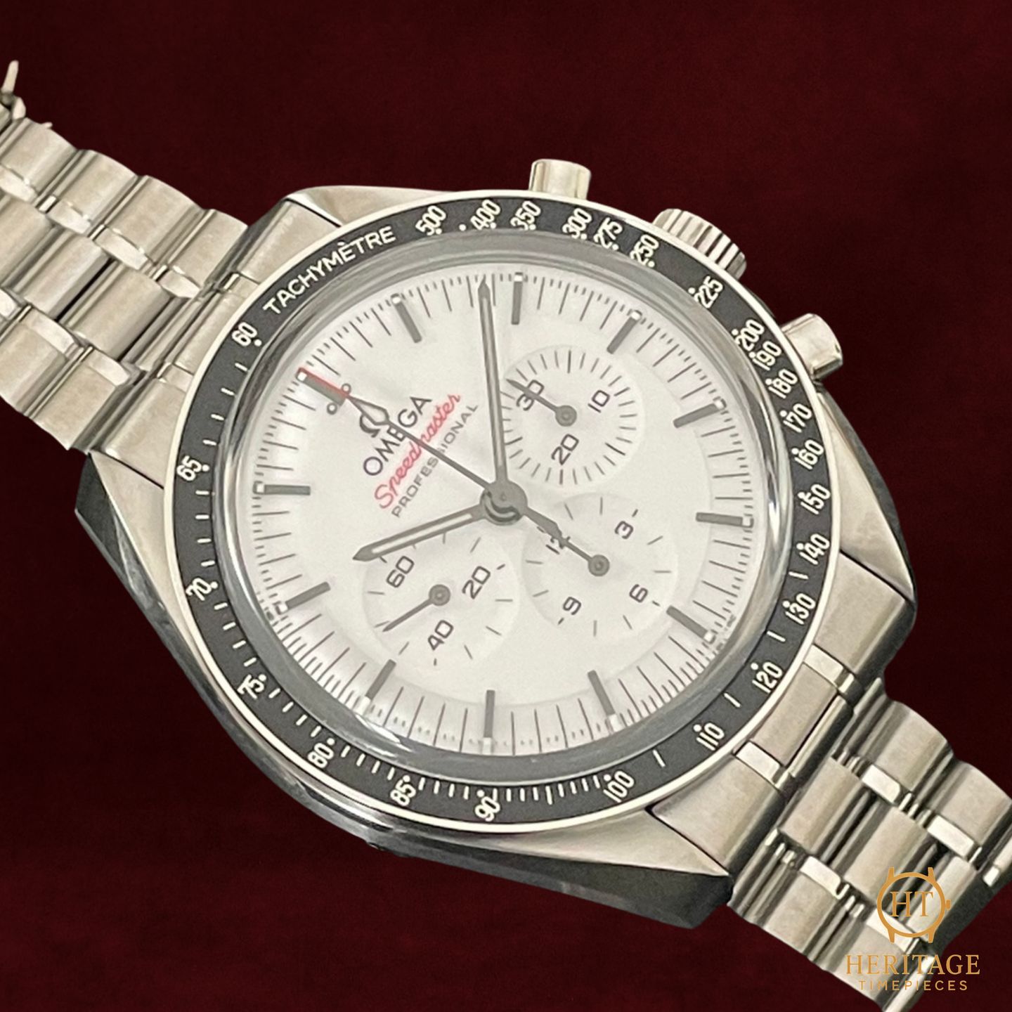 Omega Speedmaster Professional Moonwatch 310.30.42.50.04.001 (2026) - White dial 42 mm Steel case (2/6)