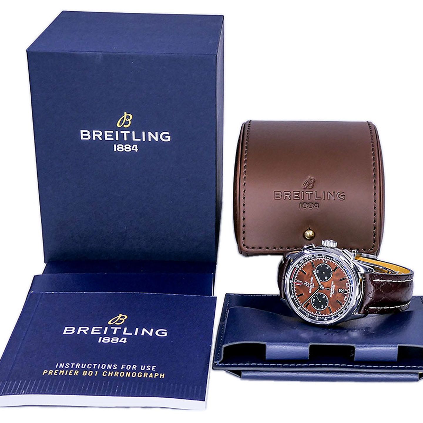 Breitling Premier AB01181A1Q1X1 (2021) - Bronze dial 42 mm Steel case (6/6)