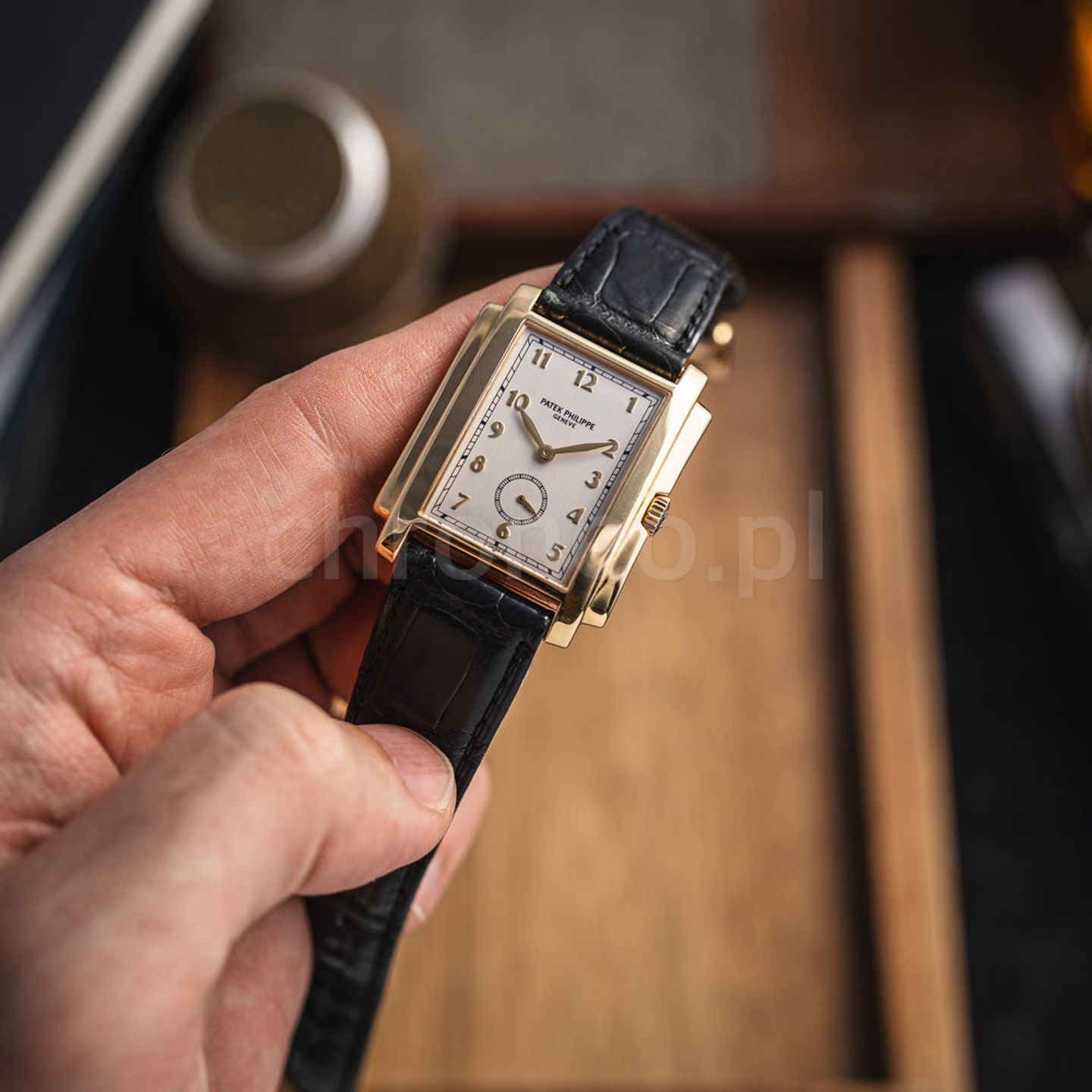 Patek Philippe Gondolo 5024J-010 (1999) - Wit wijzerplaat 31mm Geelgoud (4/8)