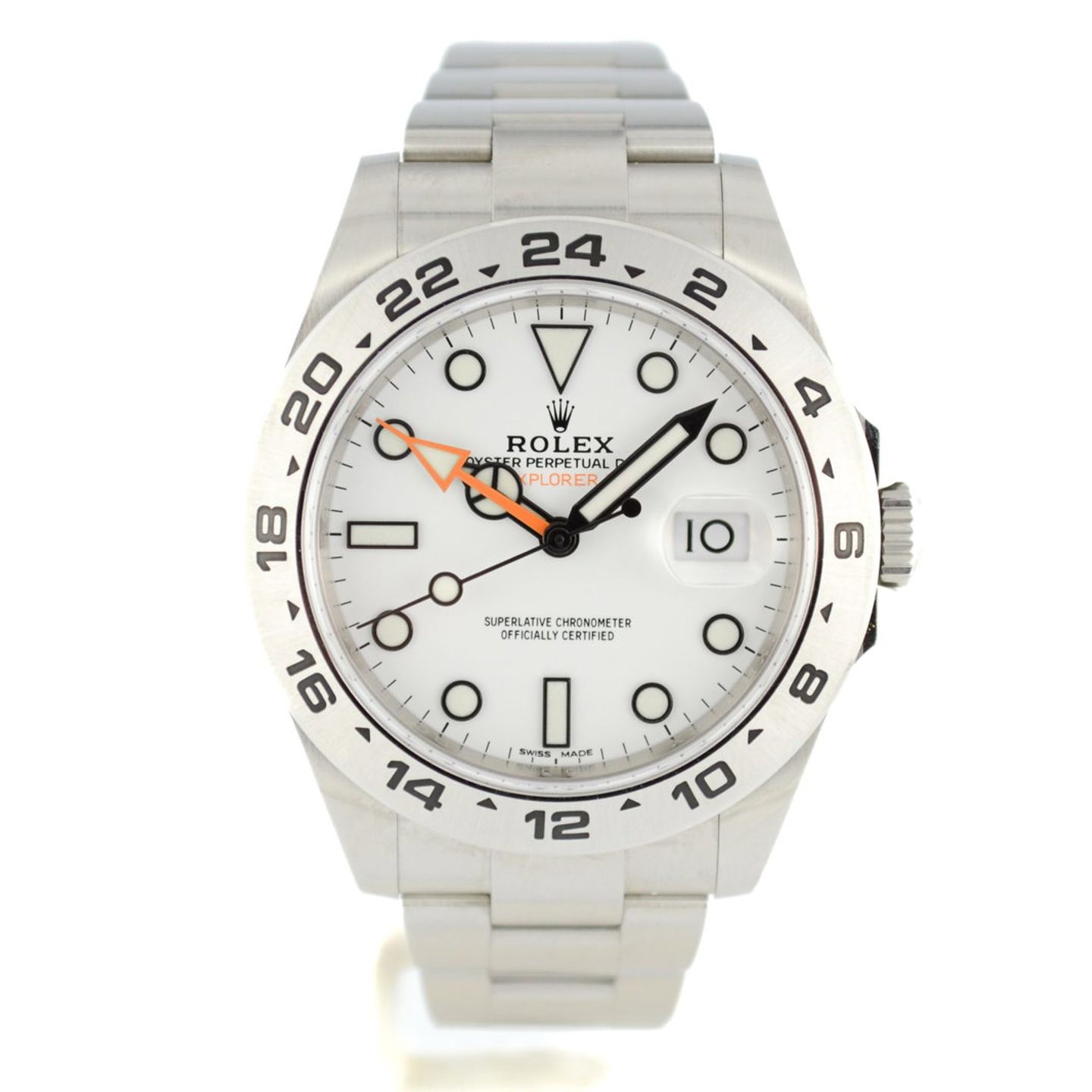 Rolex Explorer II 216570 (2020) - 42mm Staal (1/7)