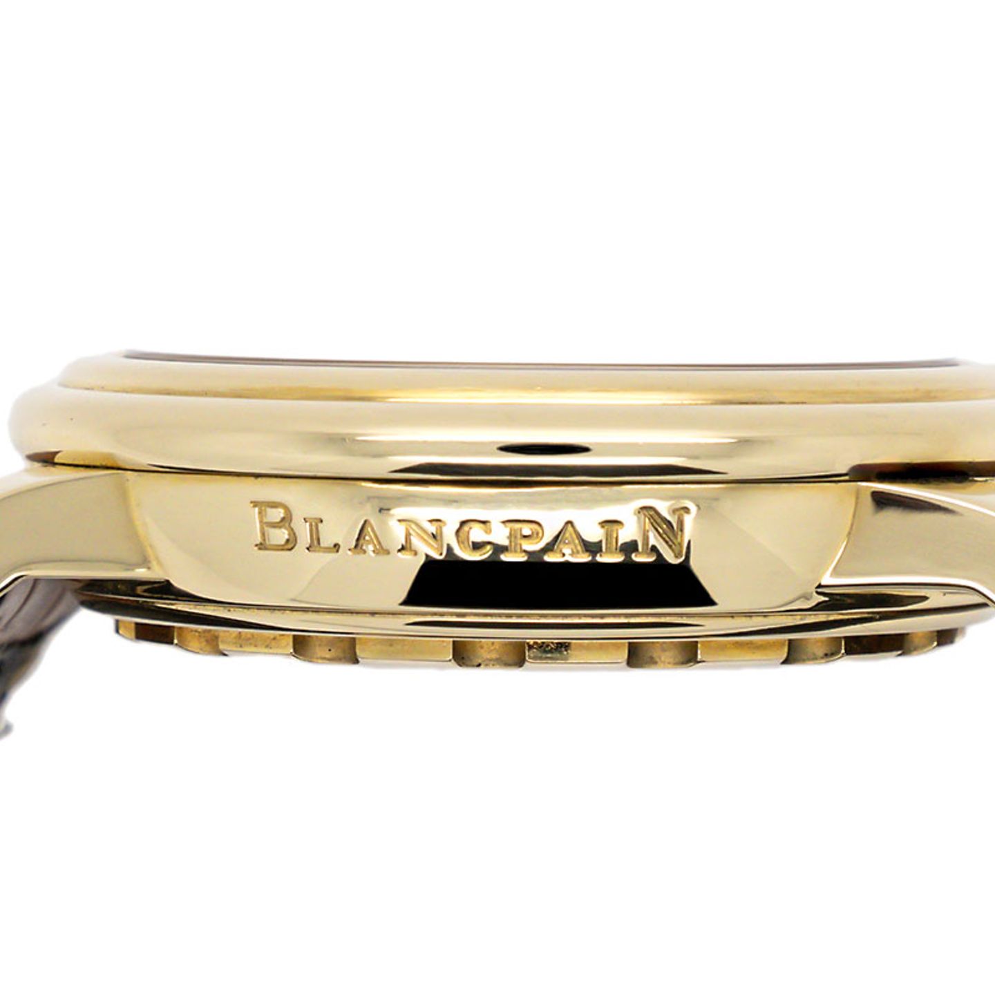 Blancpain Léman 2185-1418-53 (1996) - White dial 39 mm Yellow Gold case (4/6)