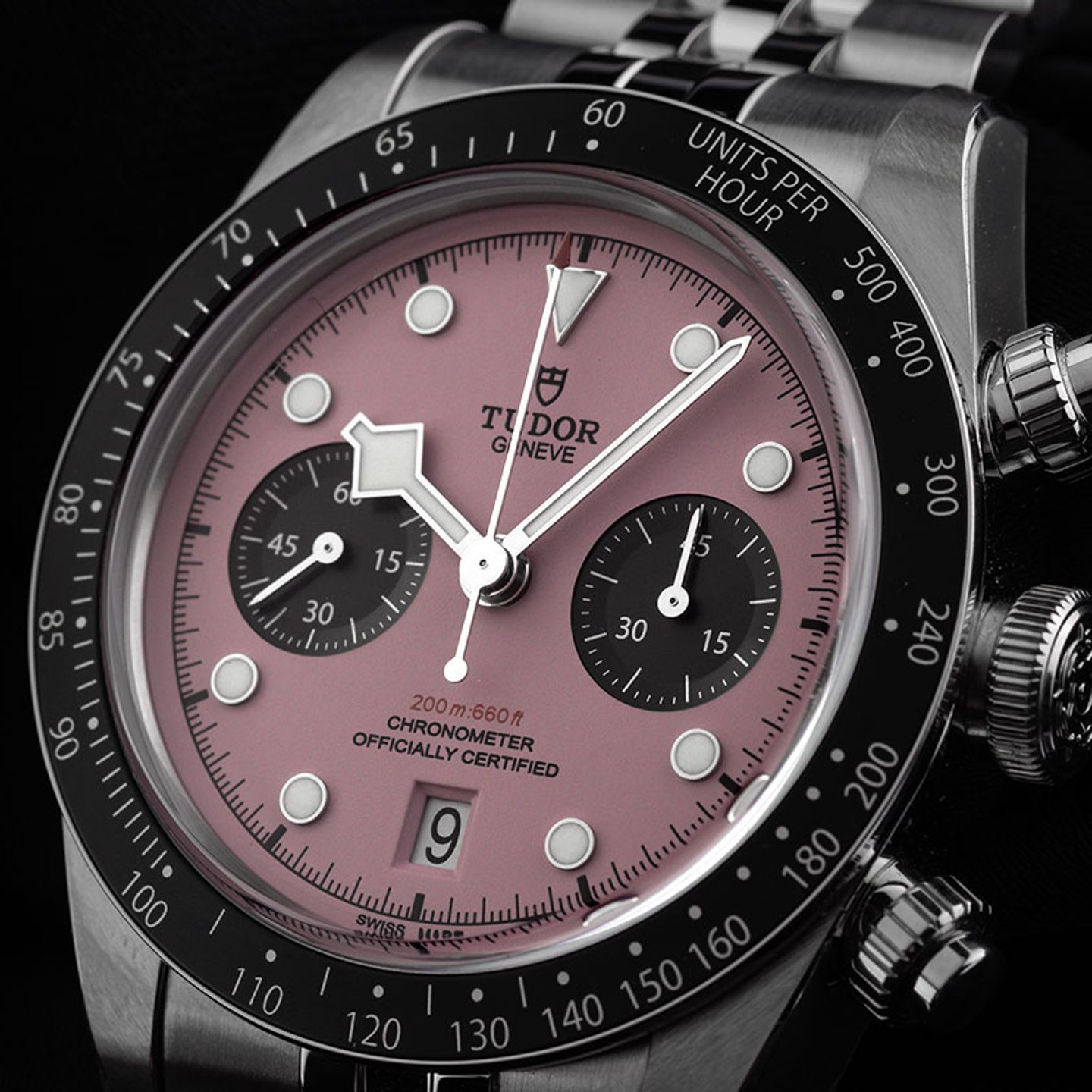 Tudor Black Bay Chrono 79360N (2026) - Pink dial 41 mm Steel case (3/7)