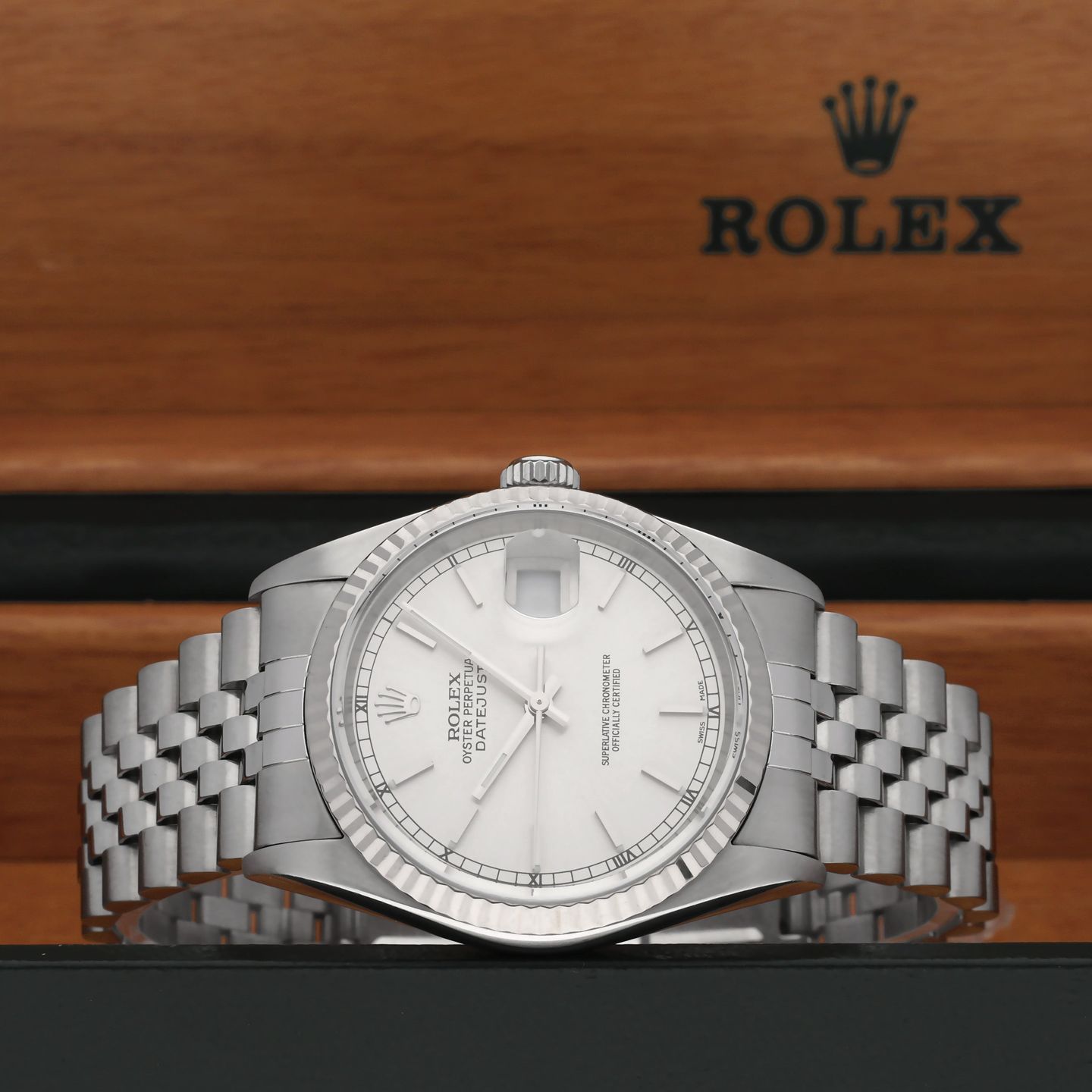 Rolex Datejust 36 16234 (2000) - 36 mm Steel case (3/8)
