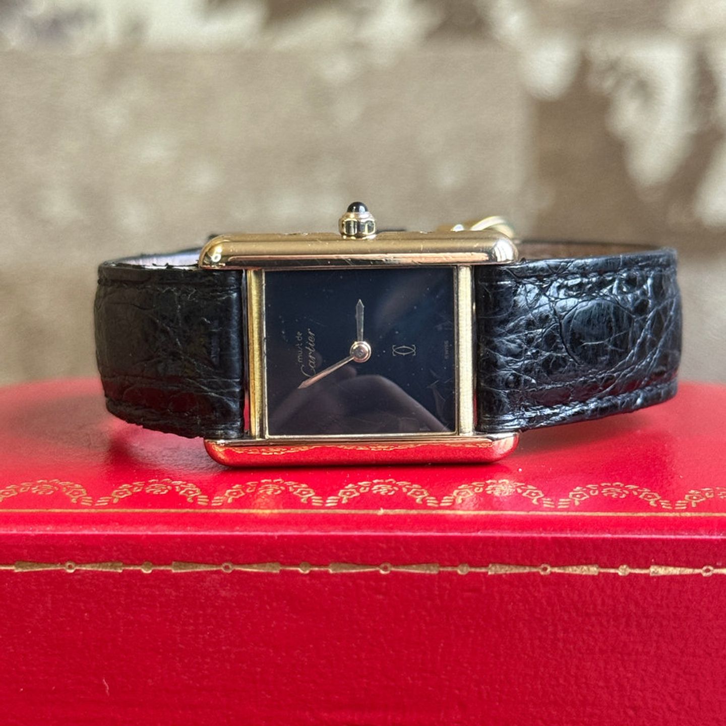 Cartier Tank Vermeil 3 66001 - (2/8)