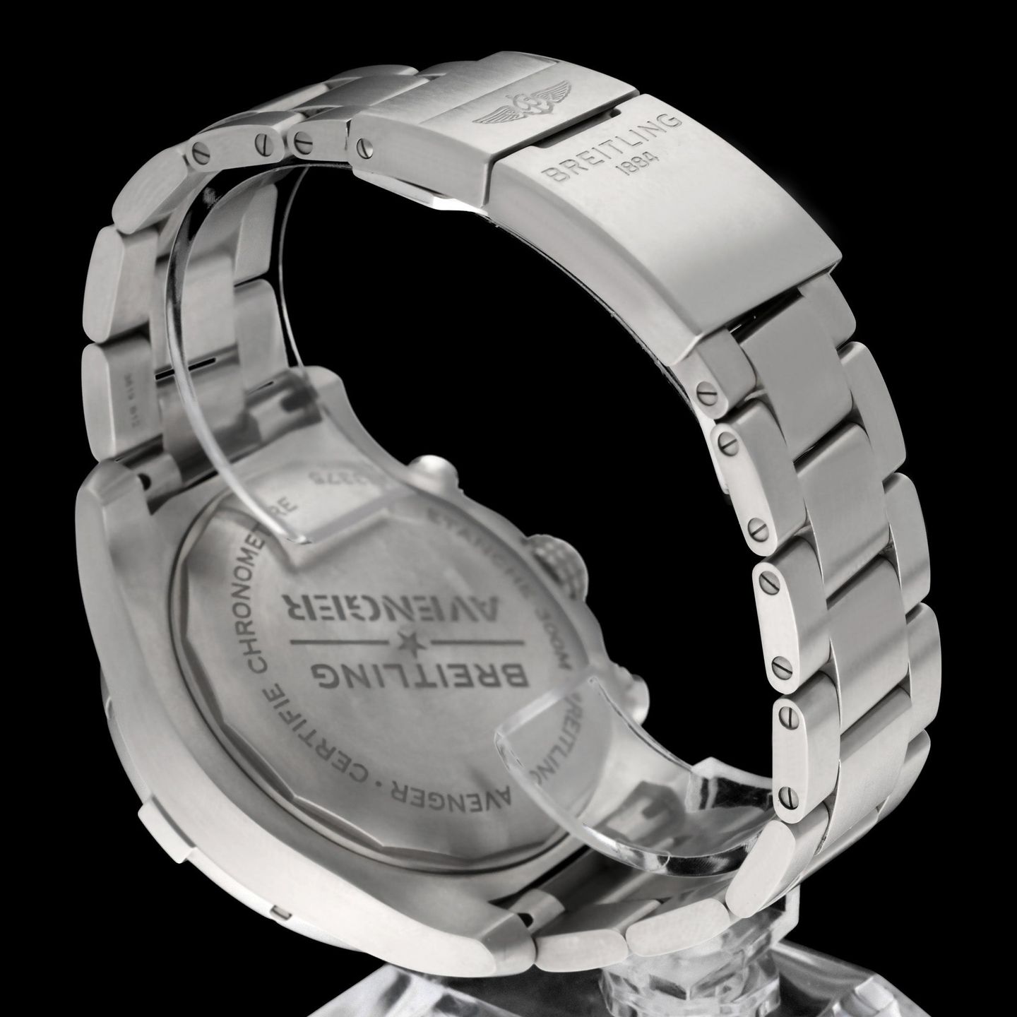 Breitling Super Avenger A13375 (2020) - Black dial 48 mm Steel case (8/8)